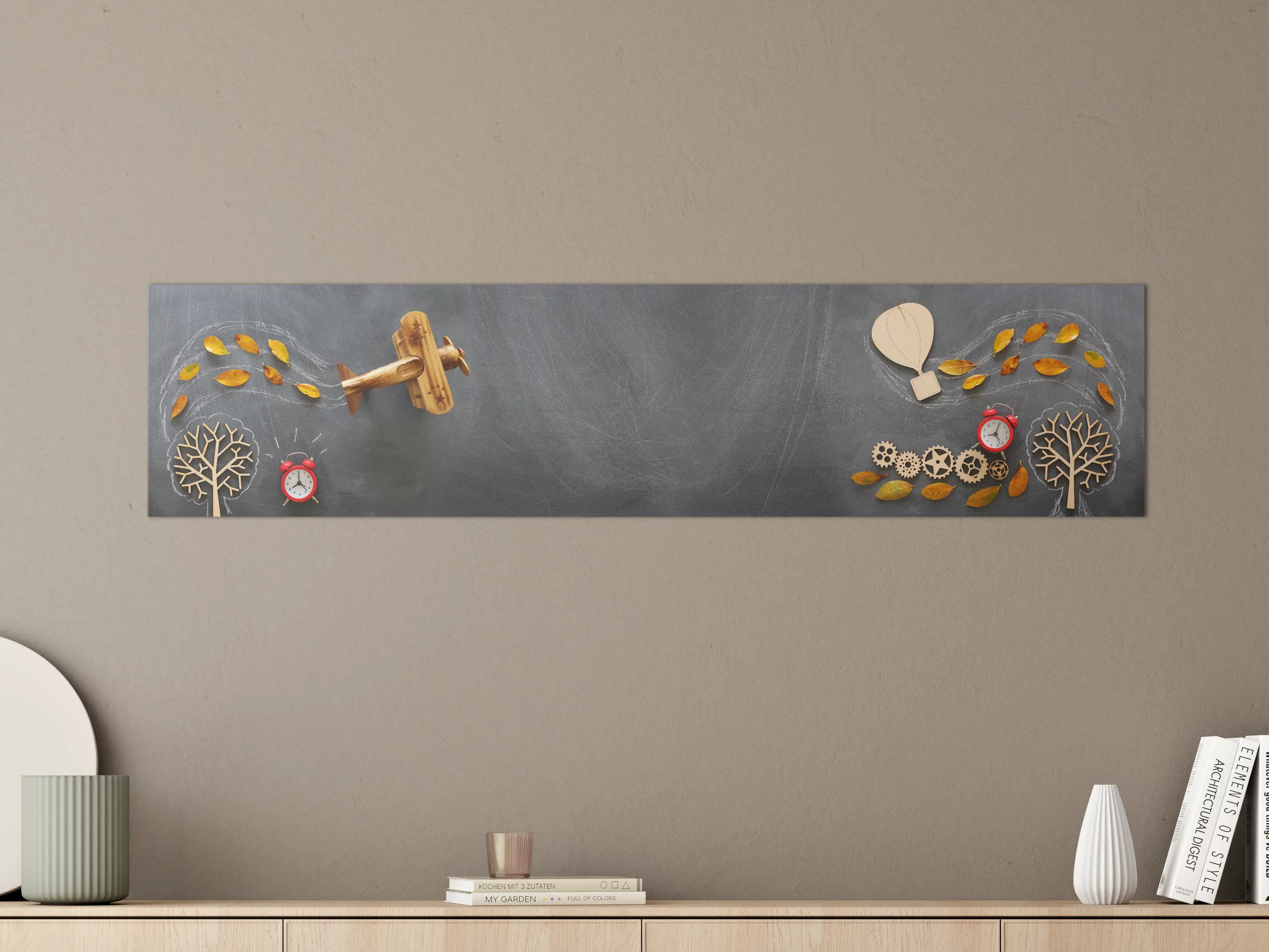 Große Wandbilder - Herbst-Lernkonzept Tafel Banner