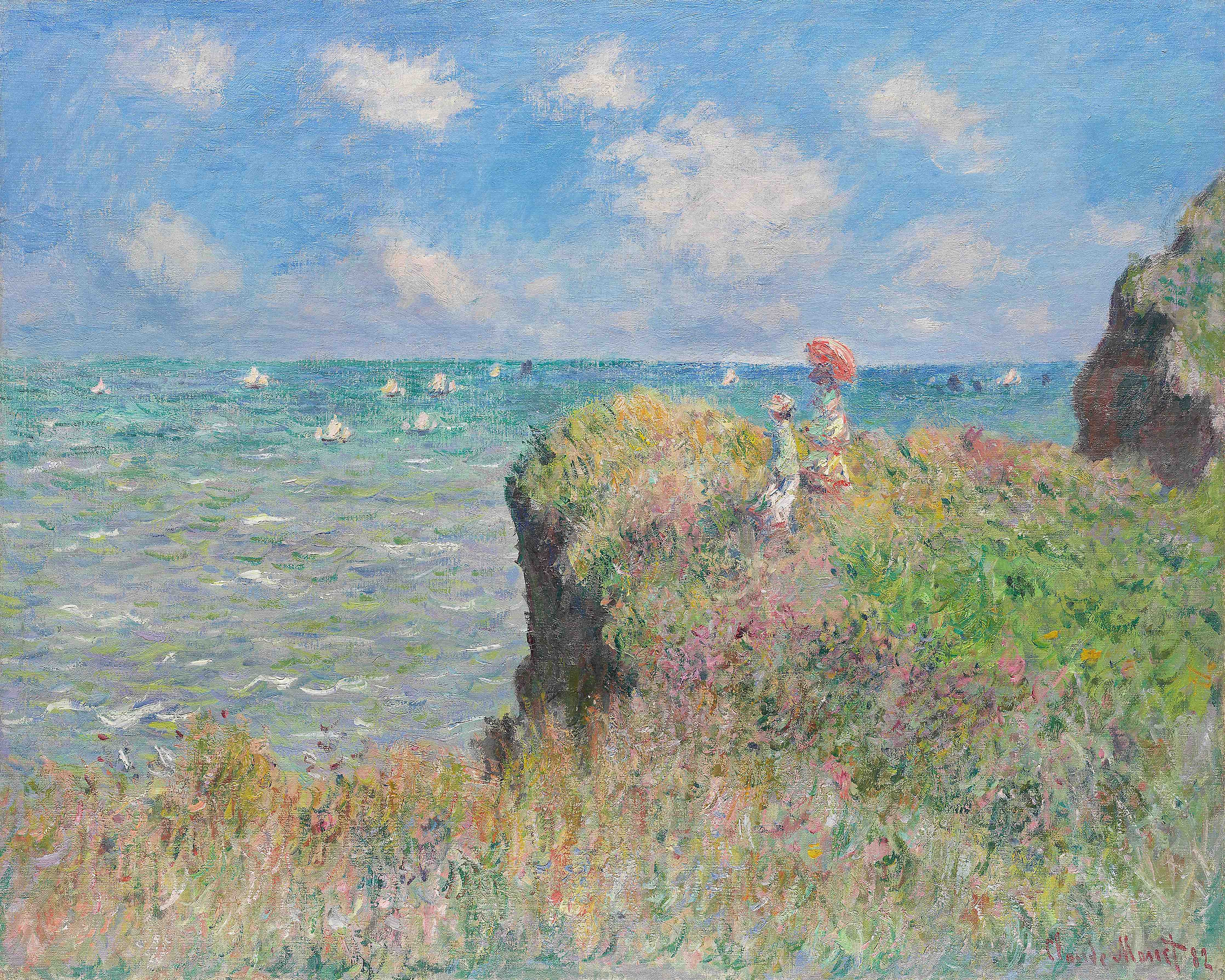 Große Wandbilder-Himmelsszene am Meer