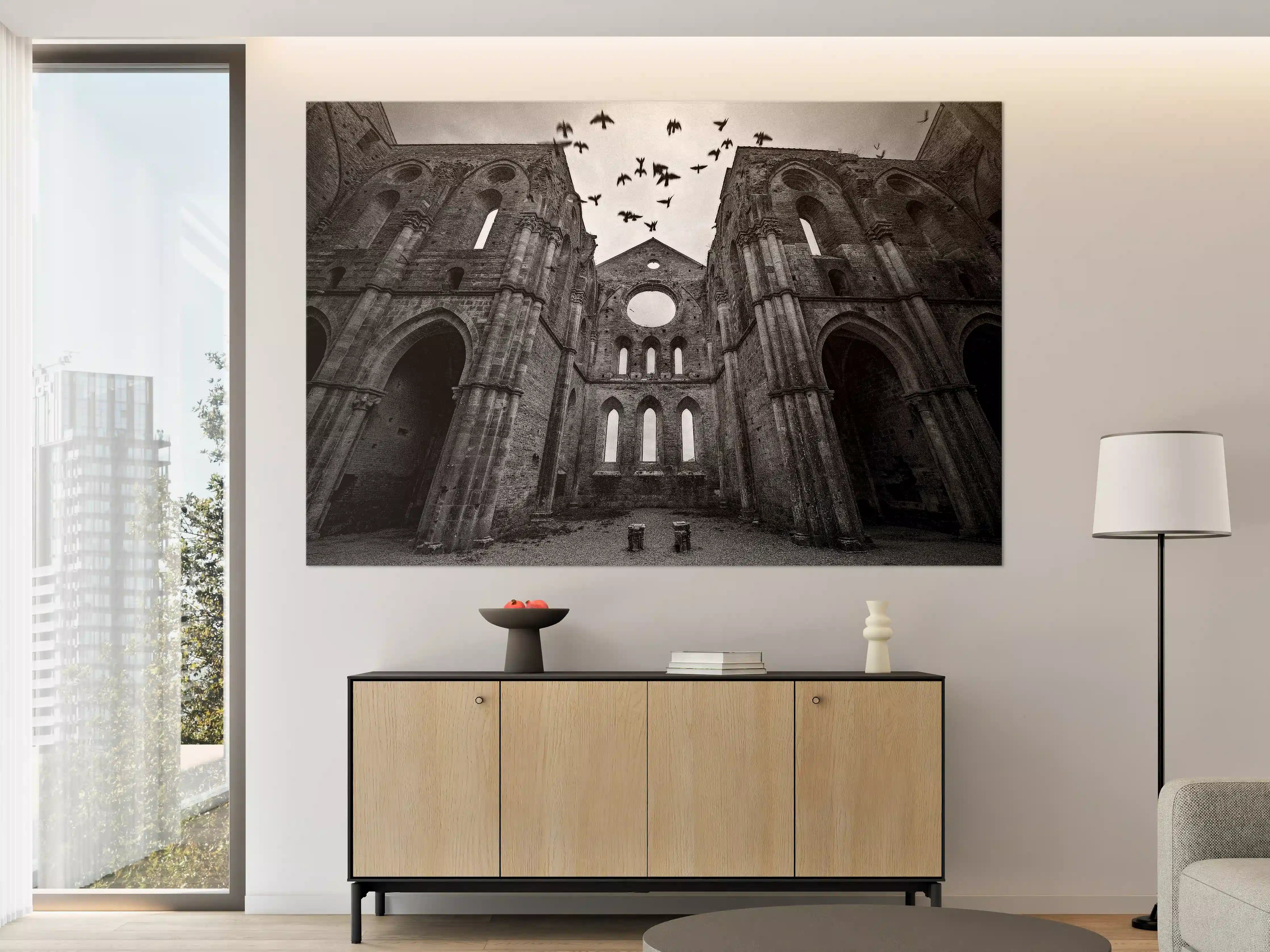 Große Wandbilder - Historisches Kloster - San Galgano