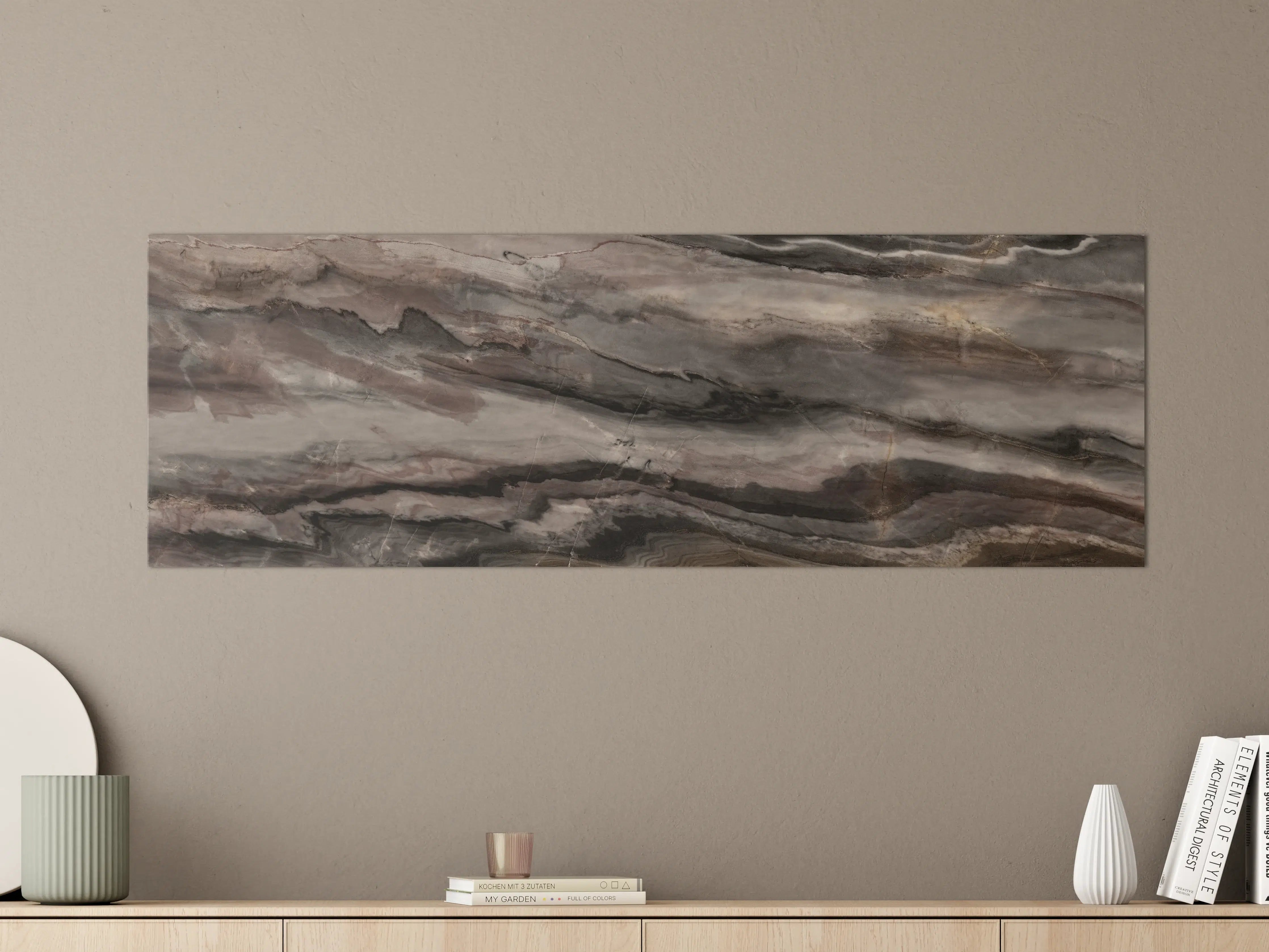 Große Wandbilder - Holz-Marmor Textur