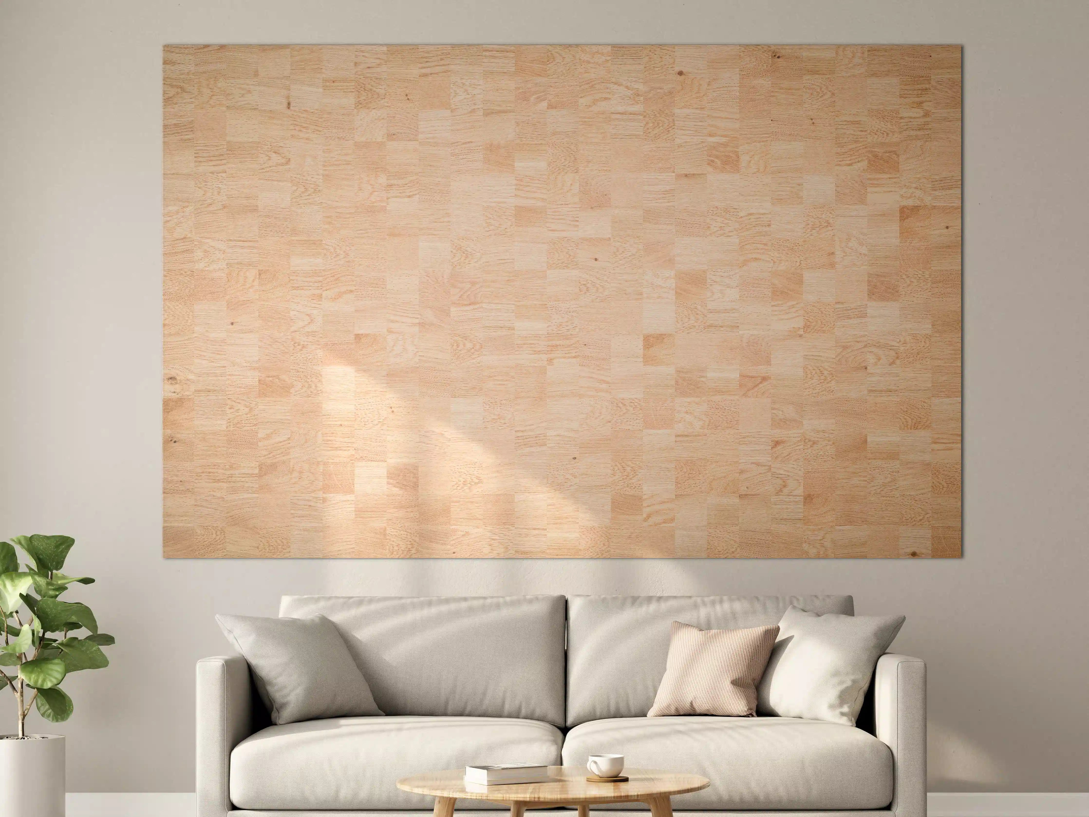 Große Wandbilder - Holztextur aus Eschenholz
