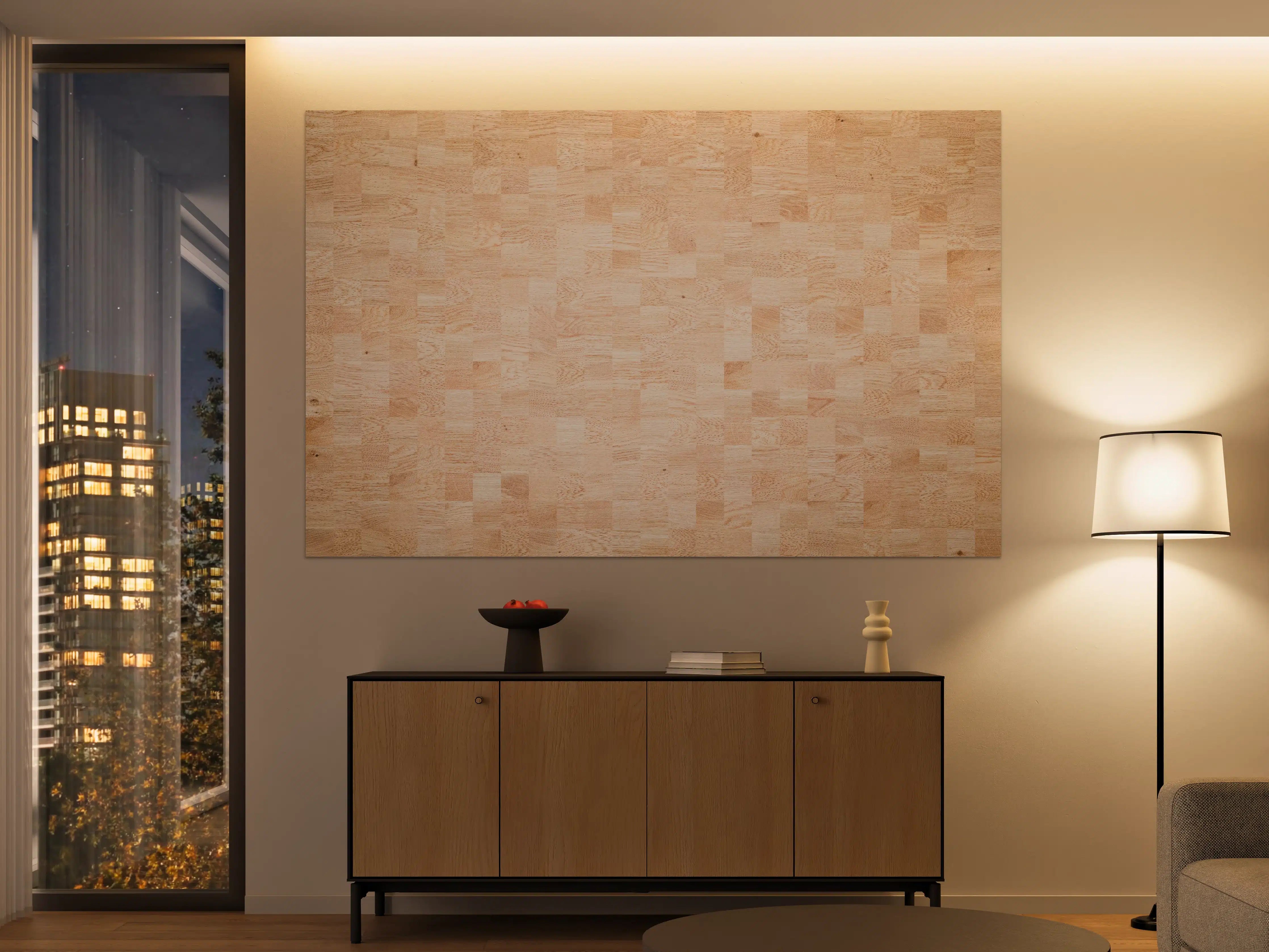 Große Wandbilder - Holztextur aus Eschenholz
