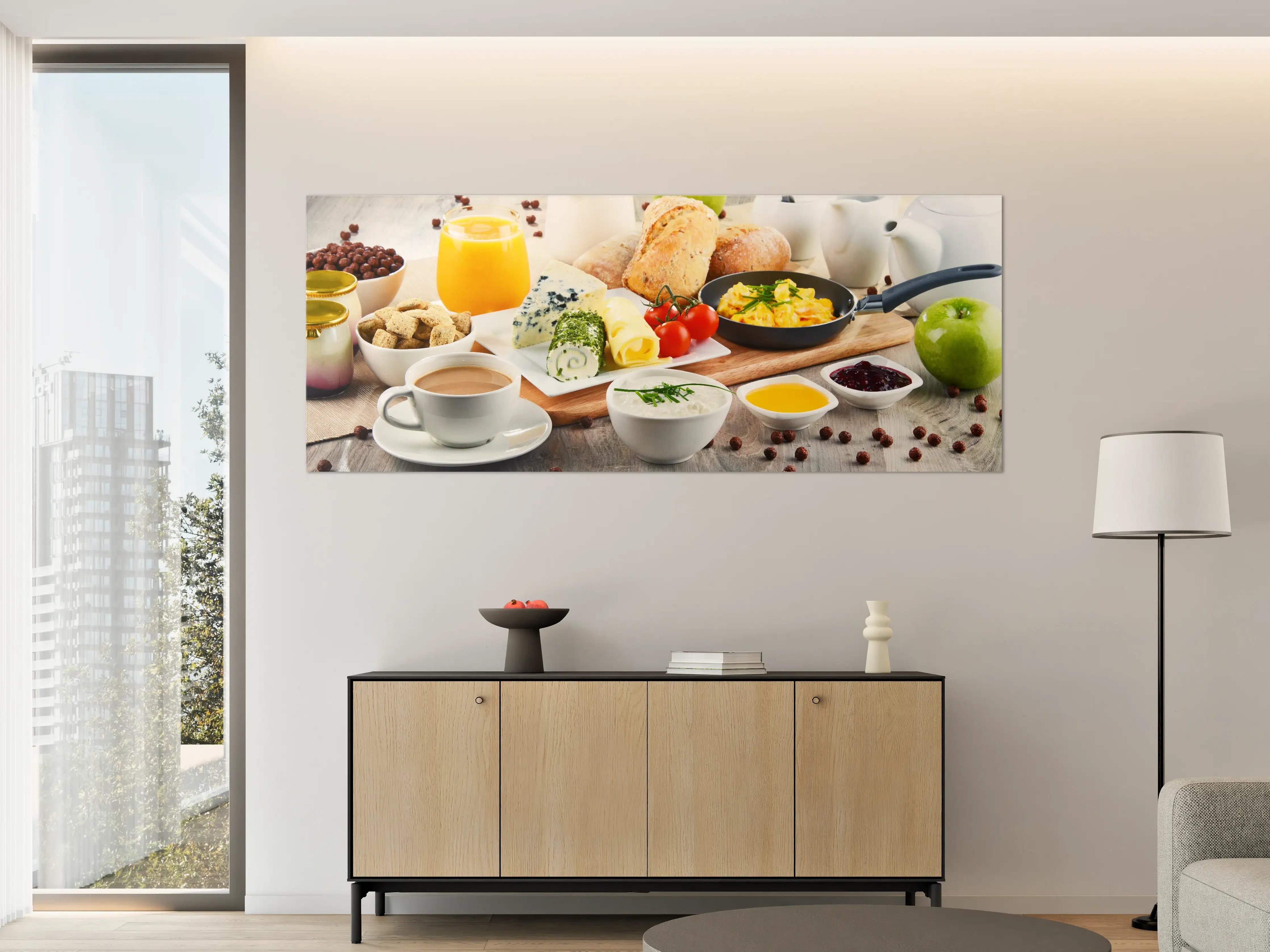 Große Wandbilder - Hotel Frühstück