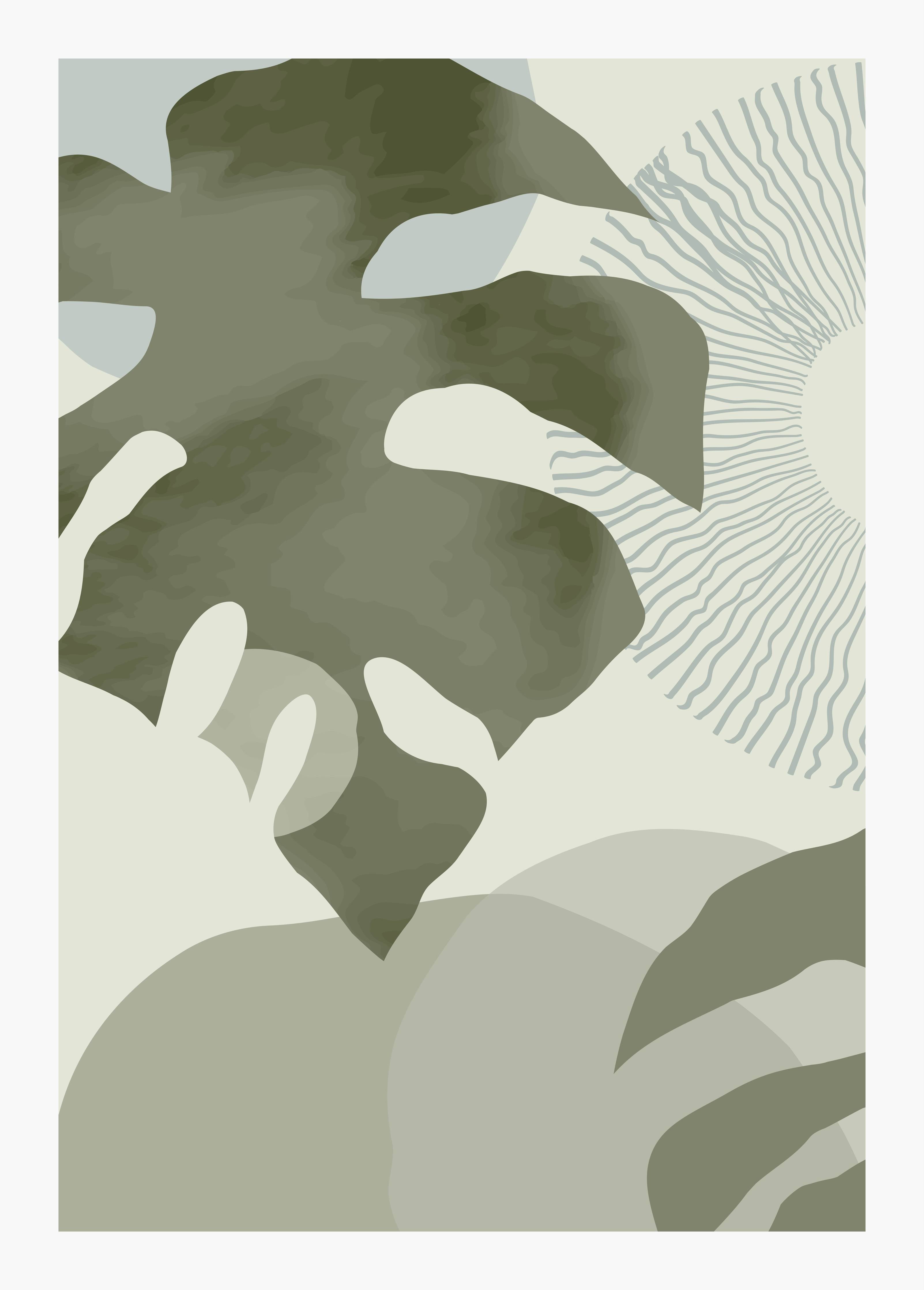 Große Wandbilder-Industrieller Beton mit Grautönen