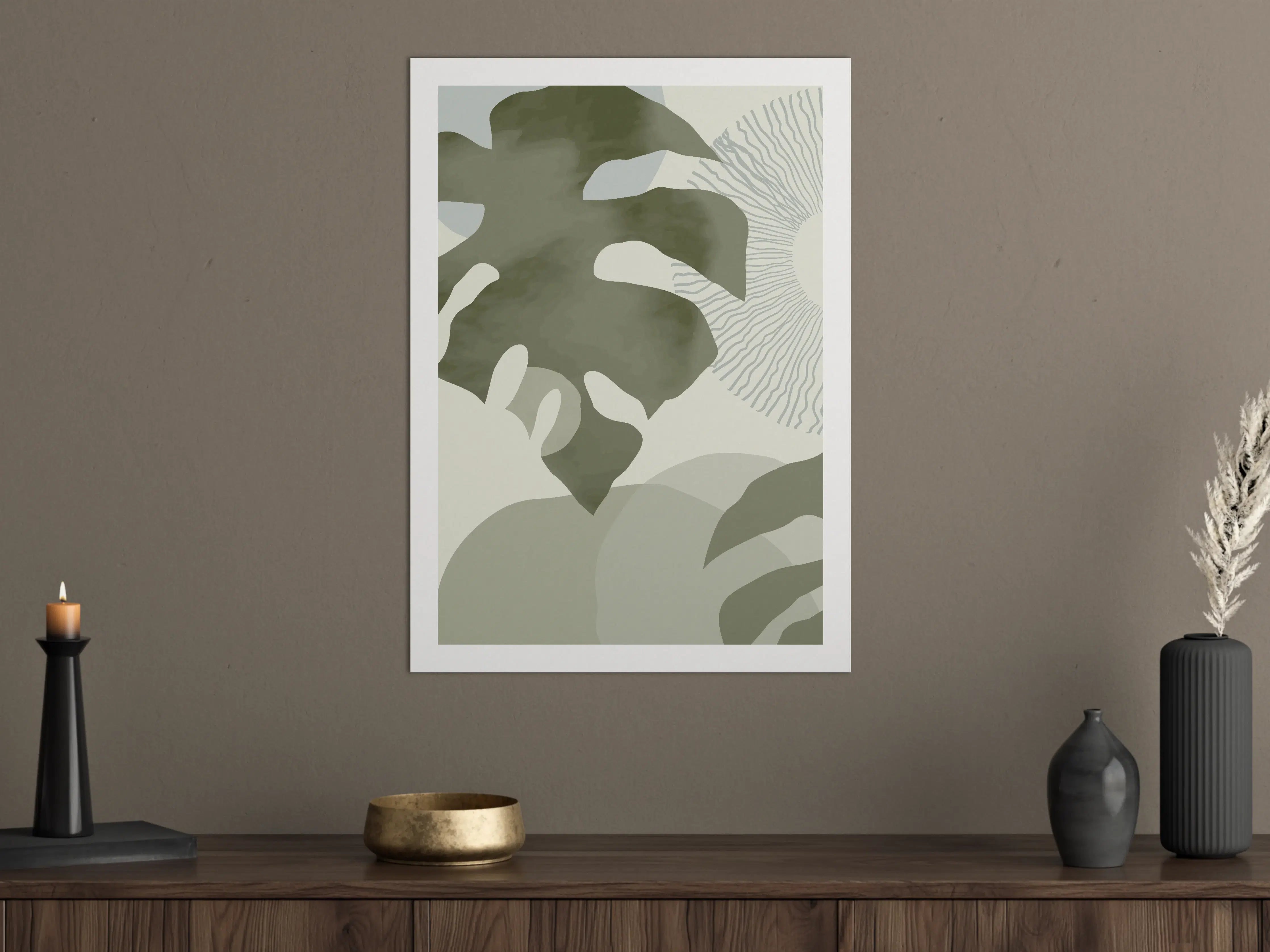 Große Wandbilder - Industrieller Beton mit Grautönen