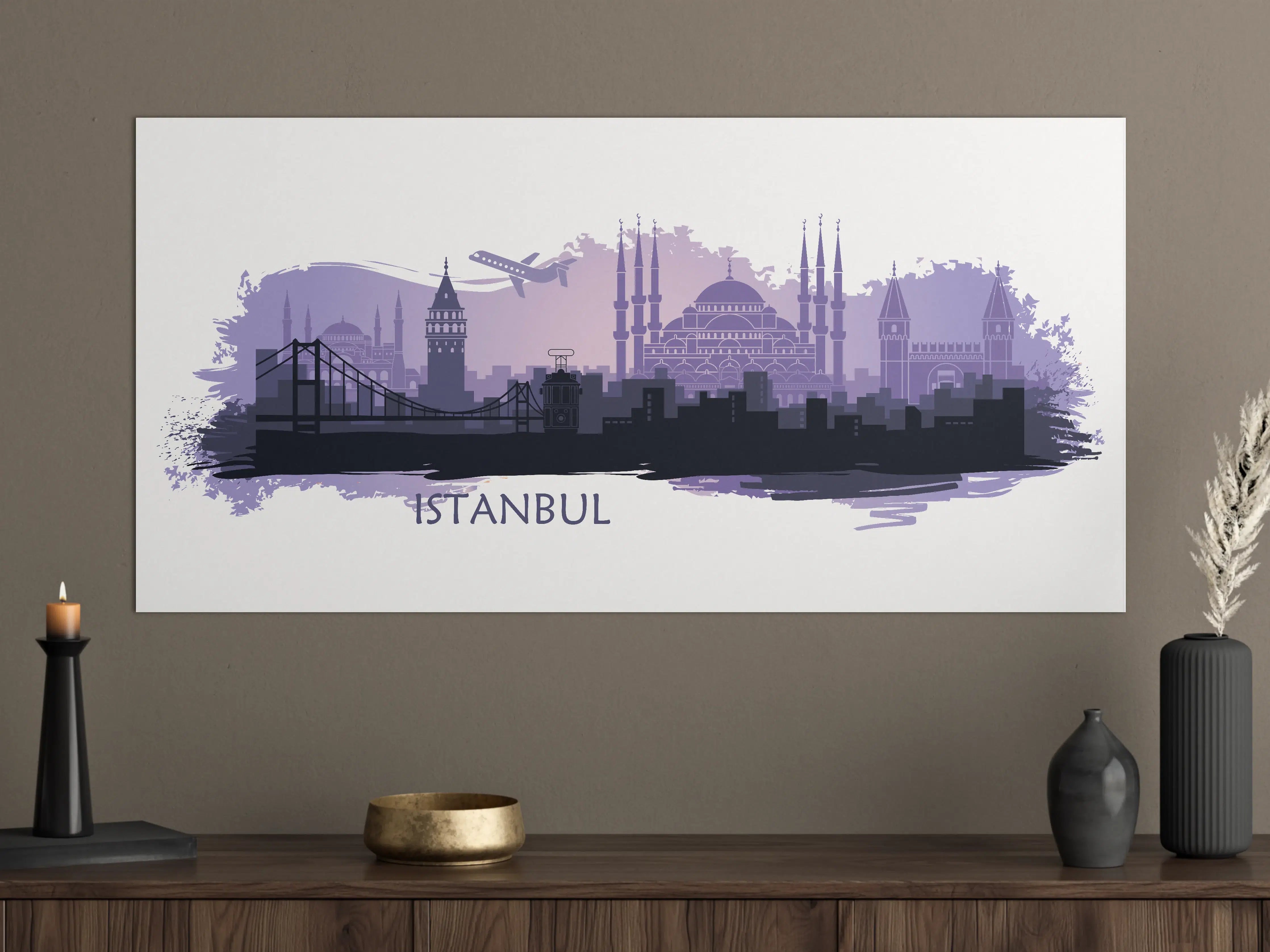 Große Wandbilder - Istanbul Painting