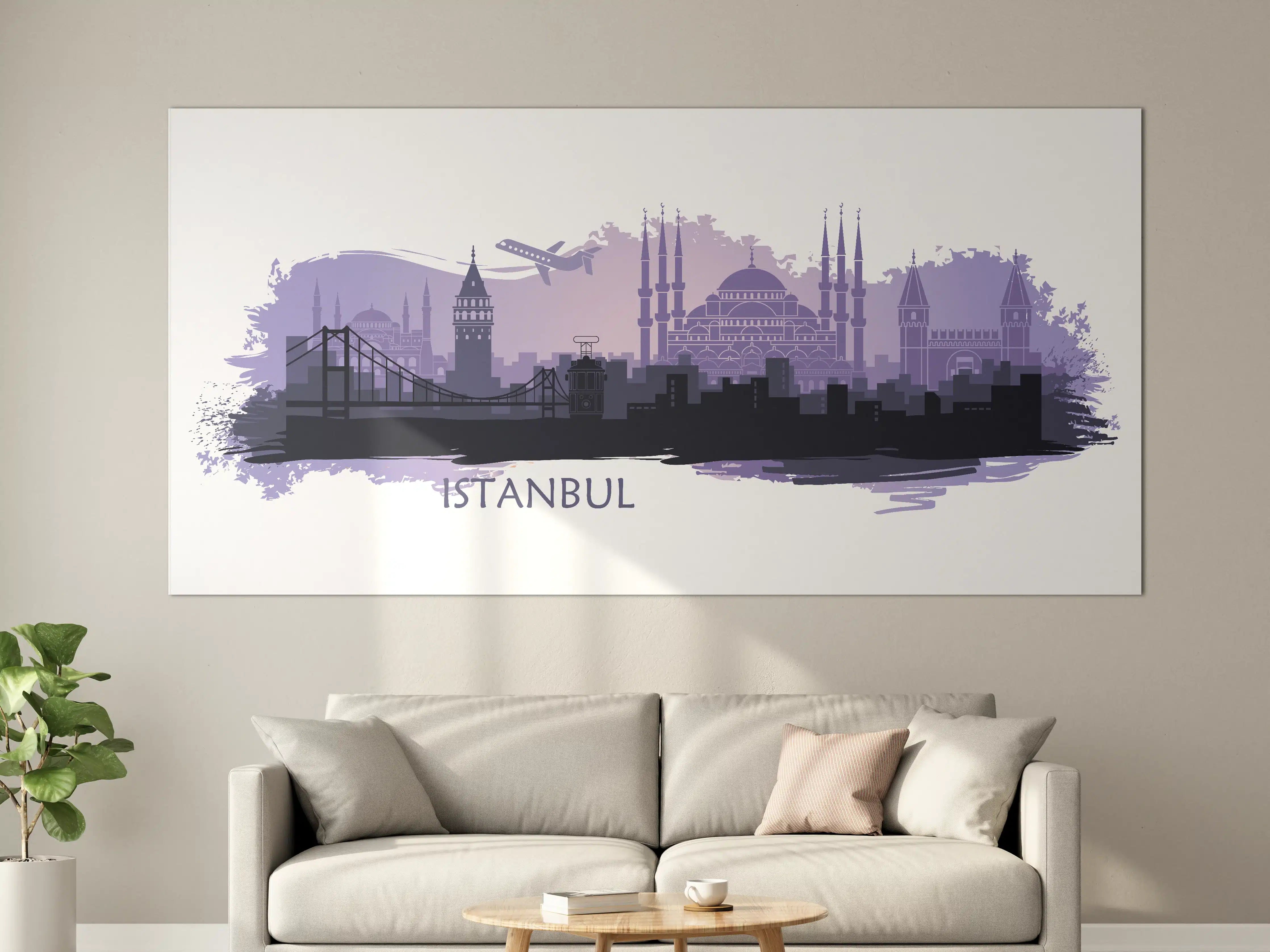 Große Wandbilder - Istanbul Painting