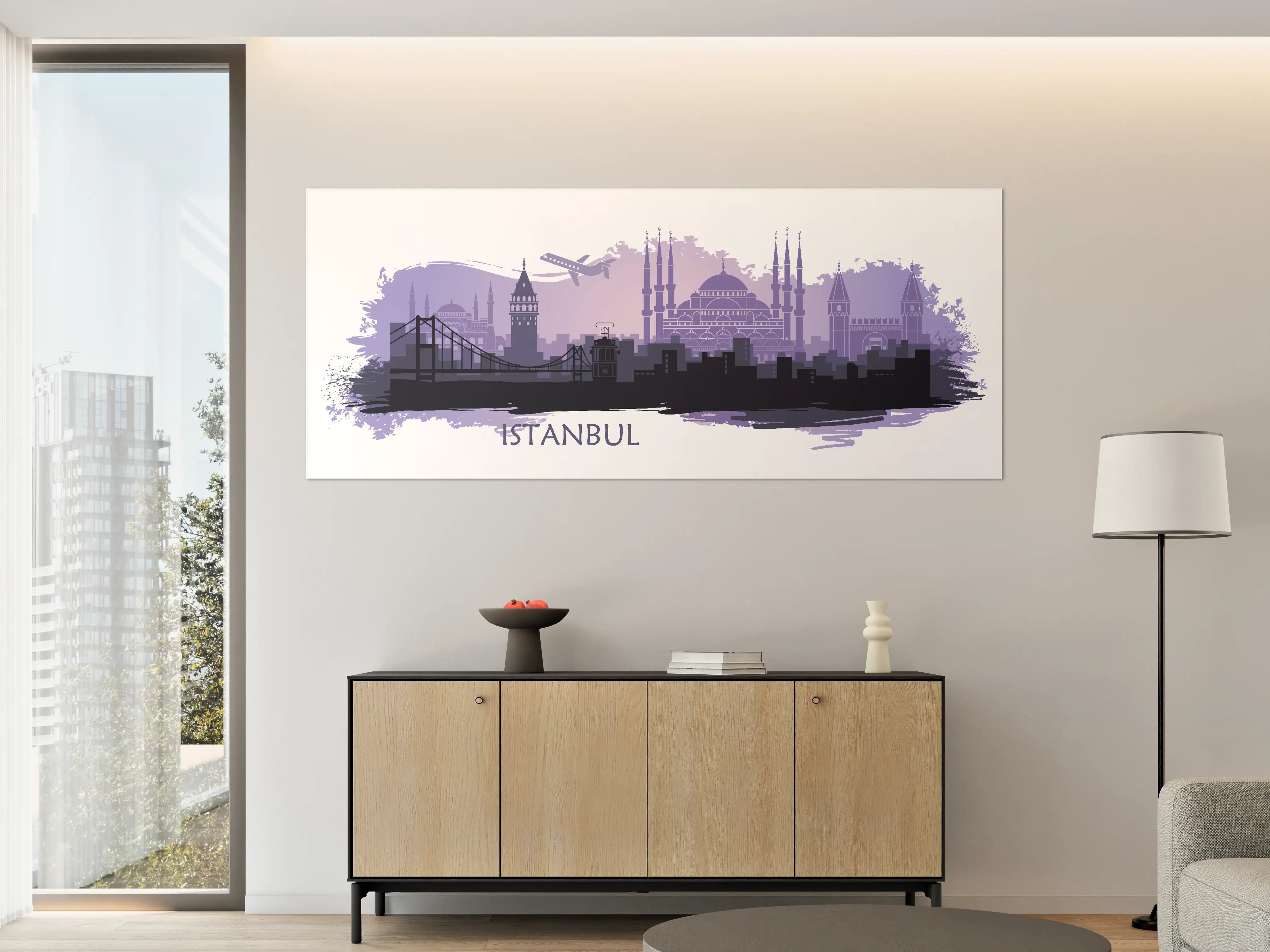 Große Wandbilder - Istanbul Skyline Panorama