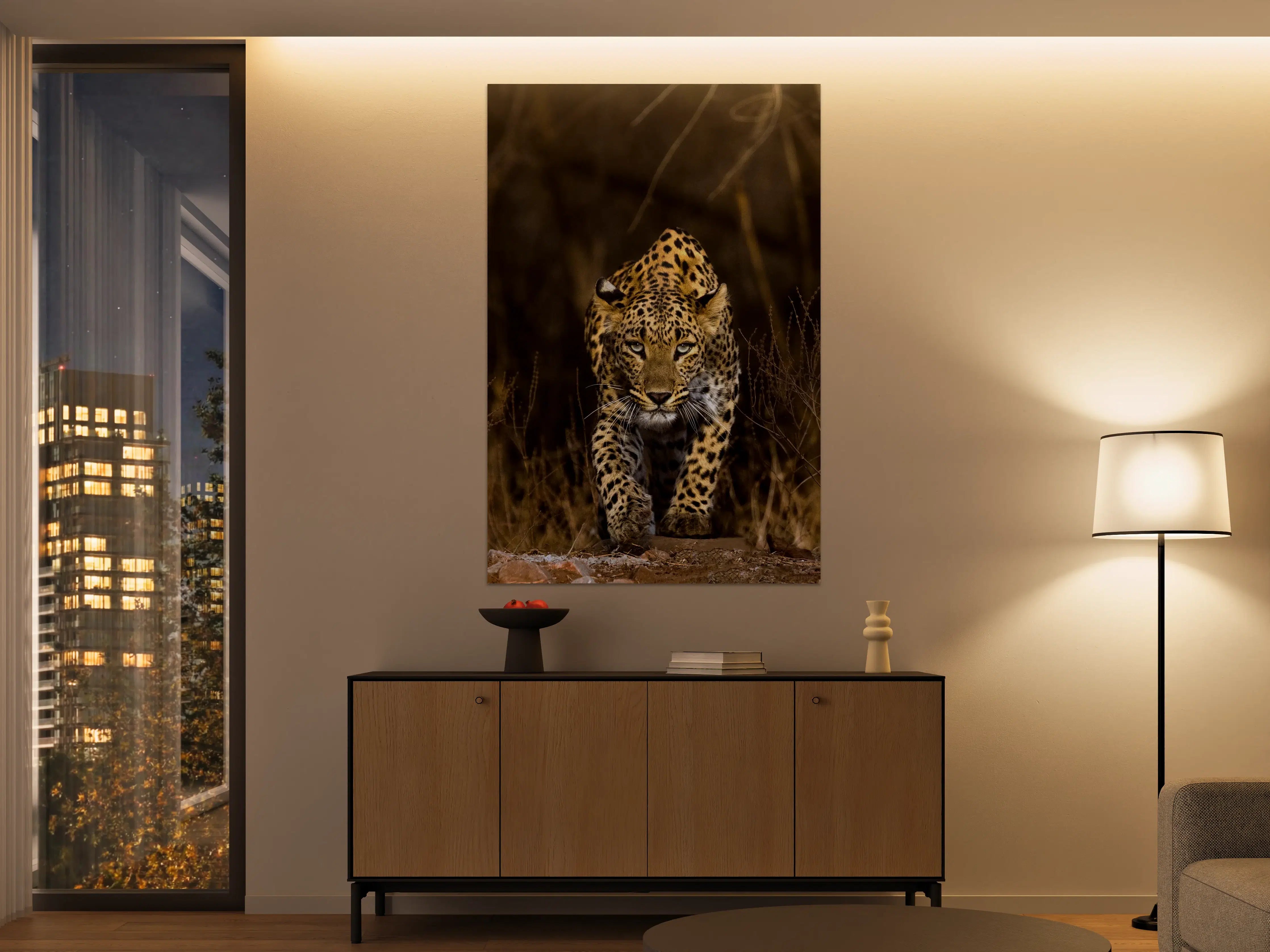Große Wandbilder - Jaguar im Dschungel