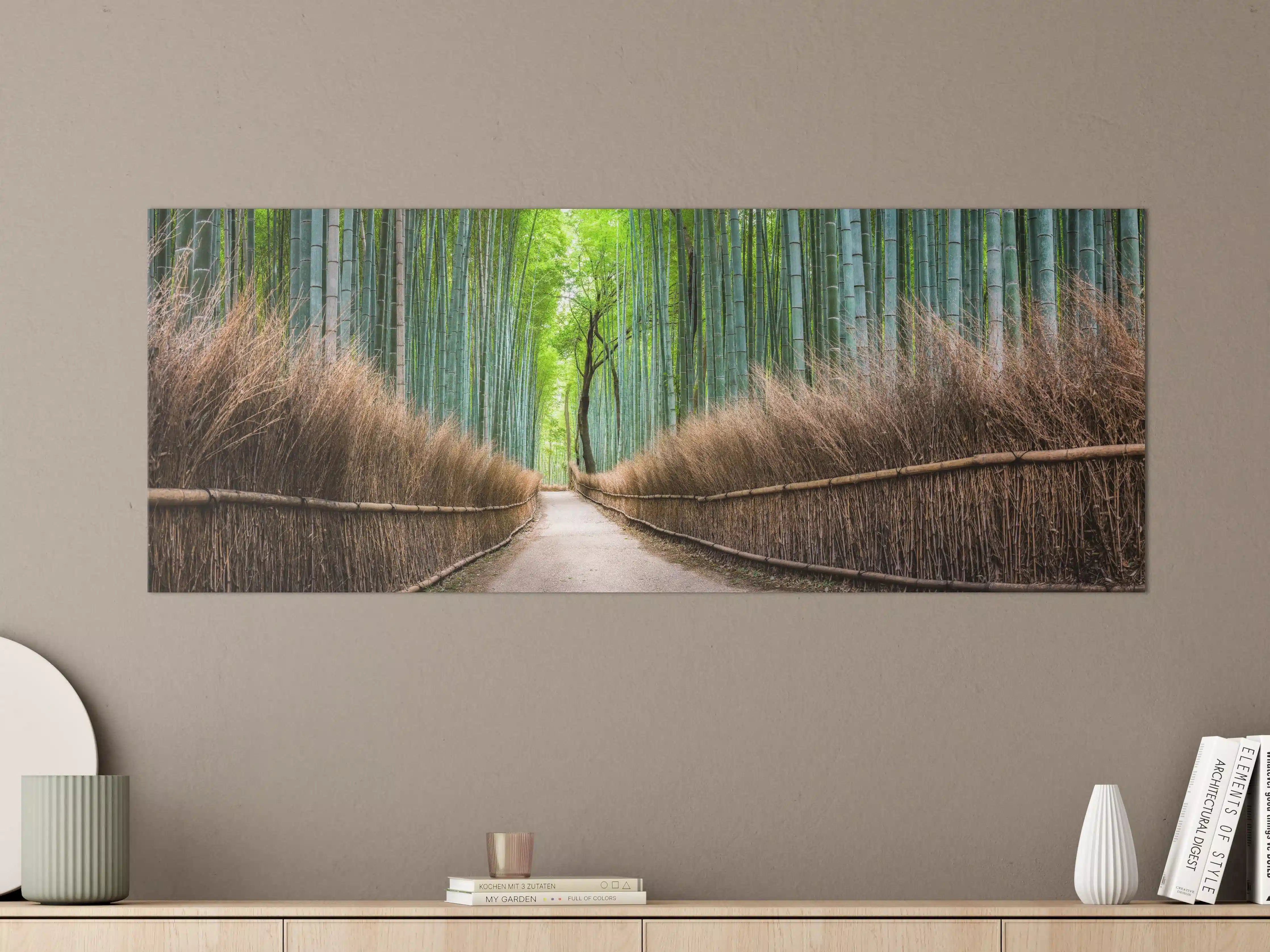 Große Wandbilder - Japanischer Bambuswald in Arashiyama