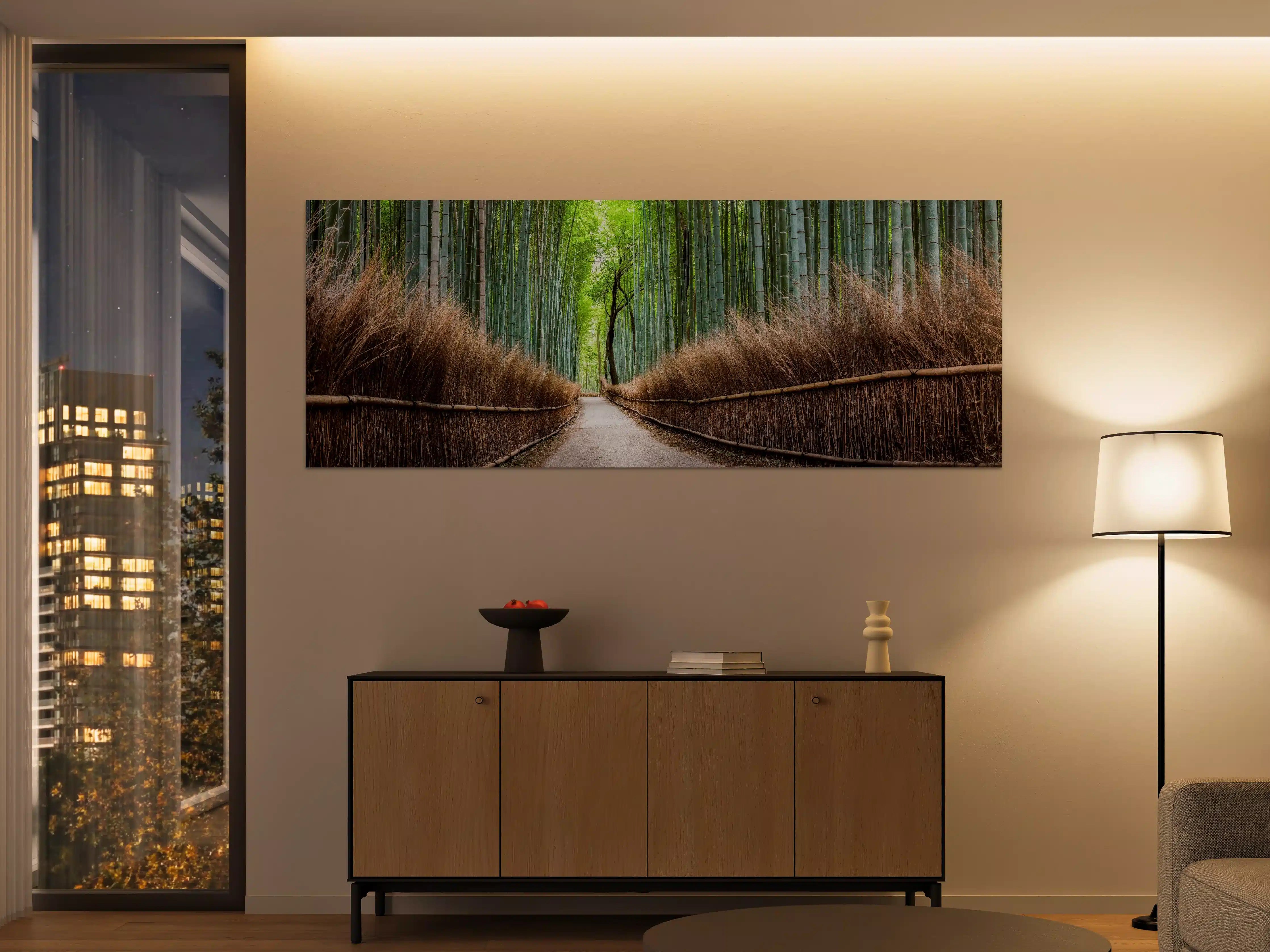 Große Wandbilder - Japanischer Bambuswald in Arashiyama
