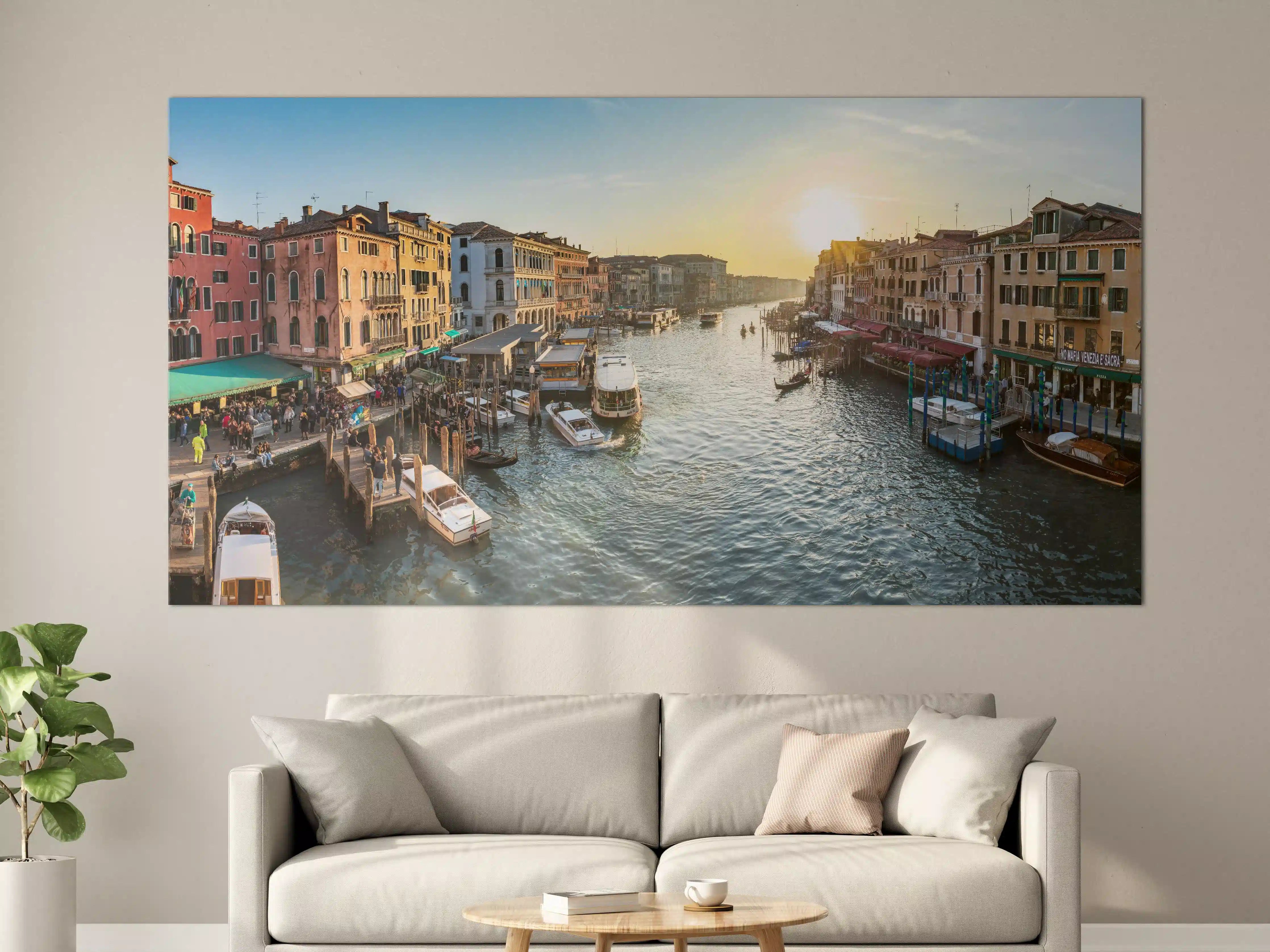 Große Wandbilder - Kanäle von Venedig - Italien