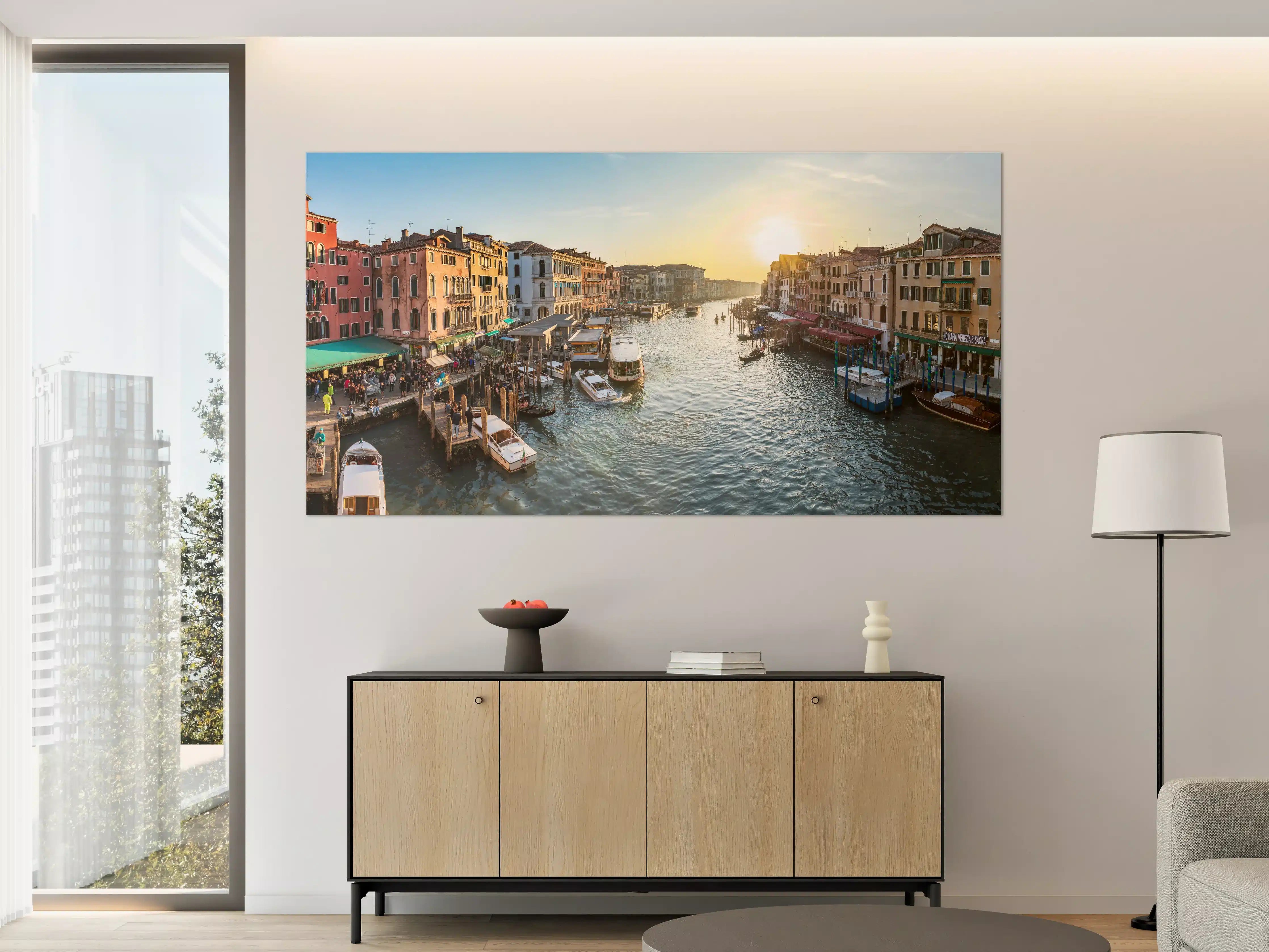 Große Wandbilder - Kanäle von Venedig - Italien