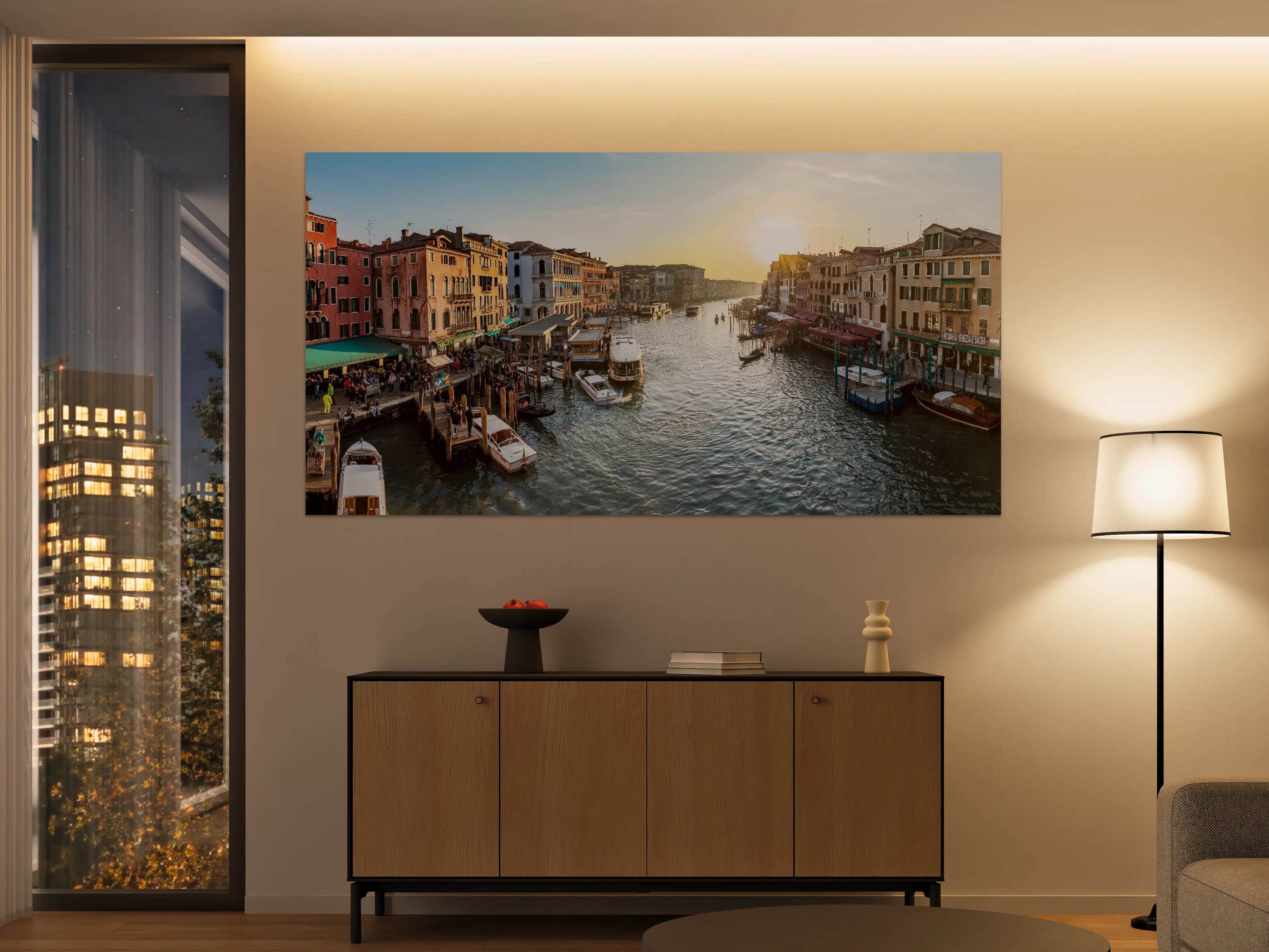 Große Wandbilder - Kanäle von Venedig - Italien