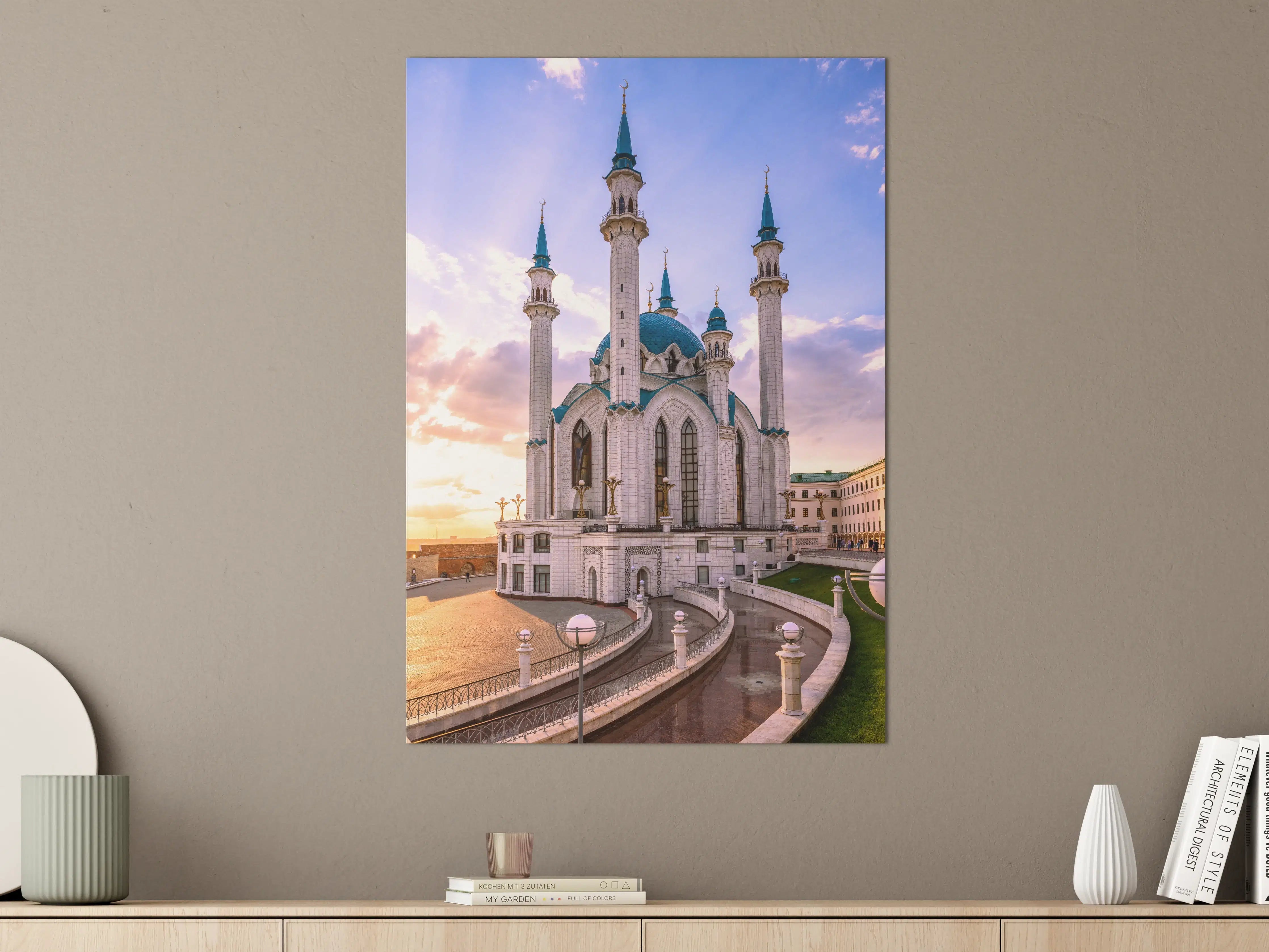 Große Wandbilder - Kazan Moschee Abenddämmerung