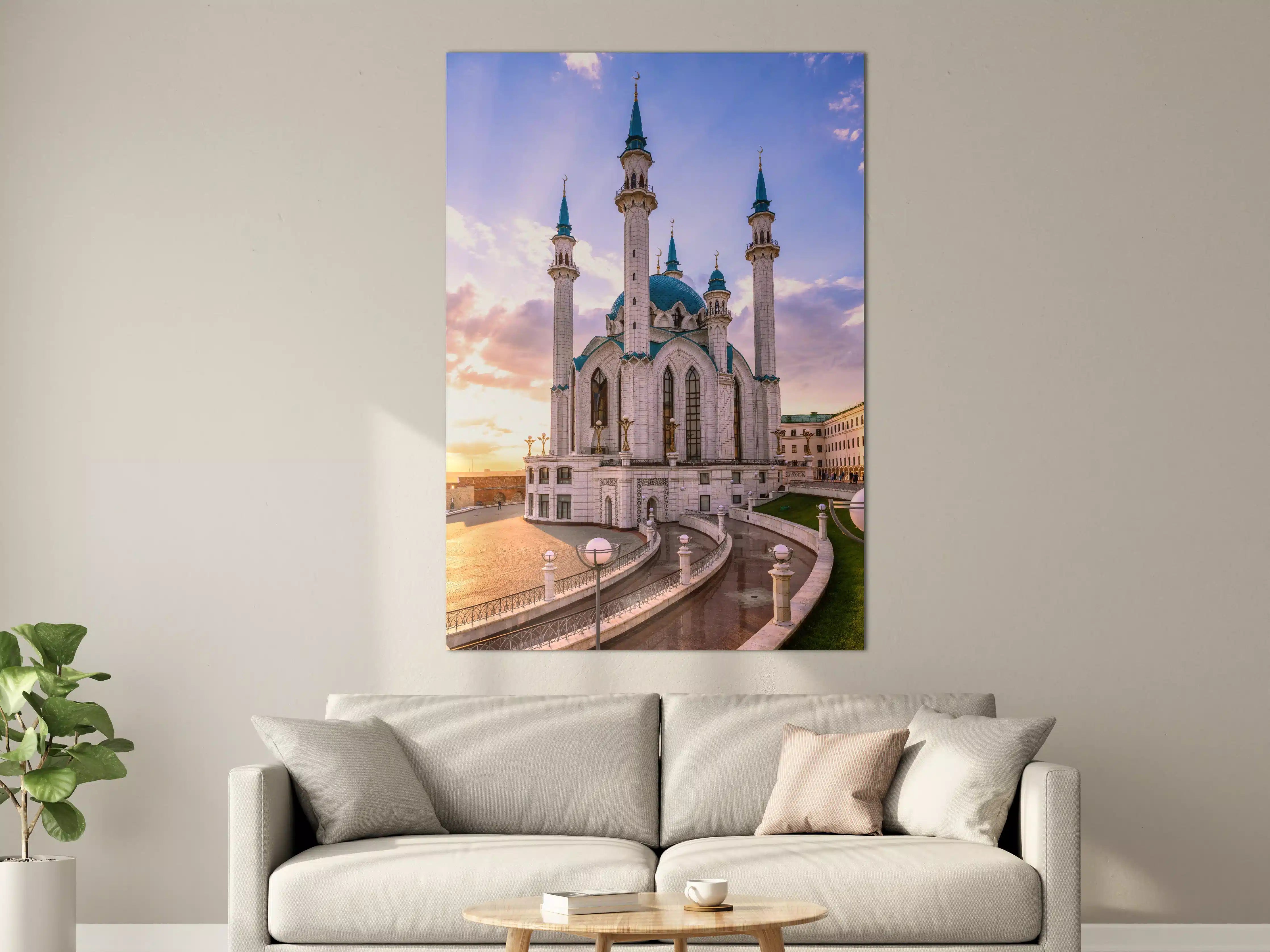 Große Wandbilder - Kazan Moschee Abenddämmerung