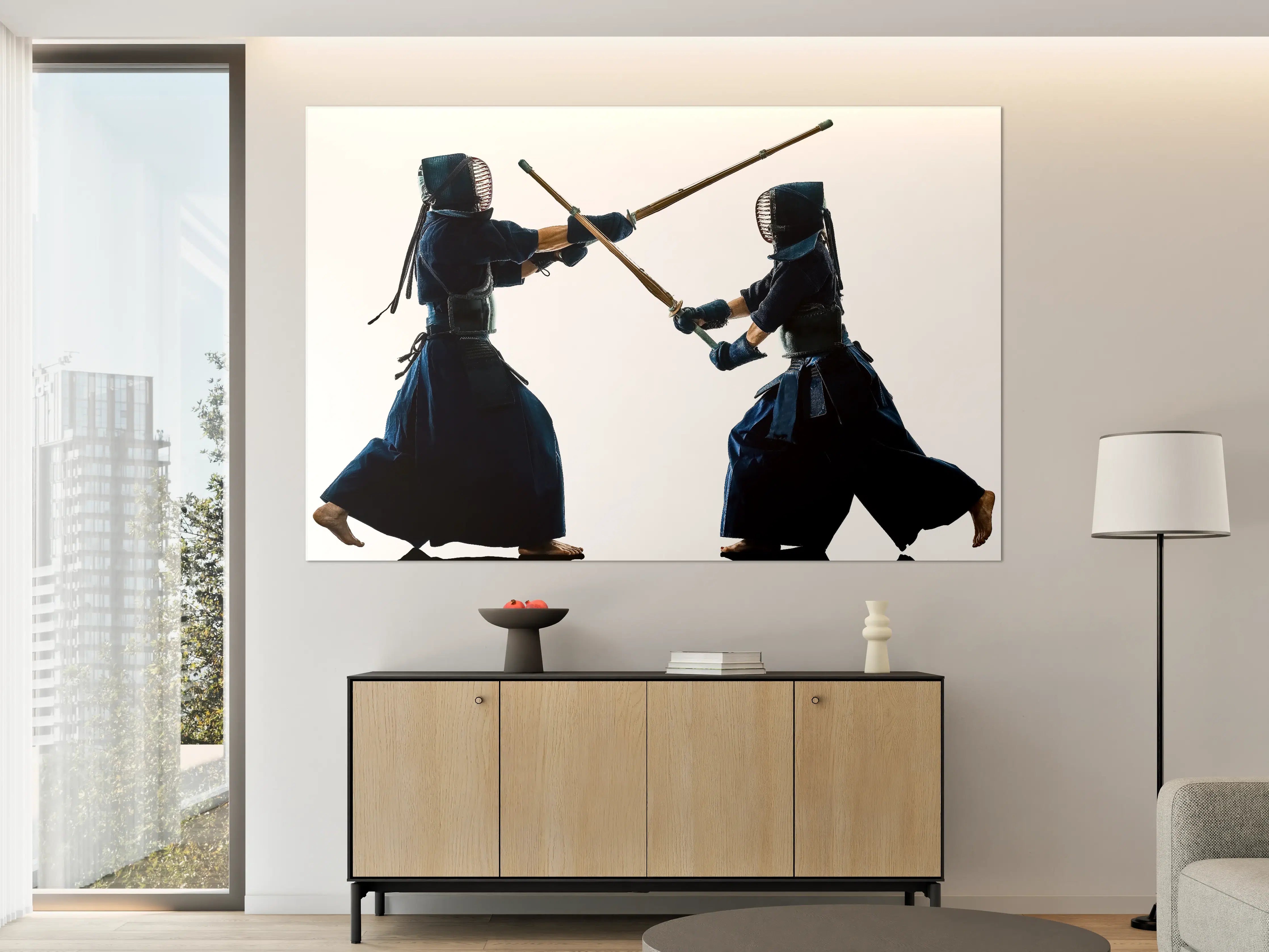 Große Wandbilder - Kendo Kampfsport