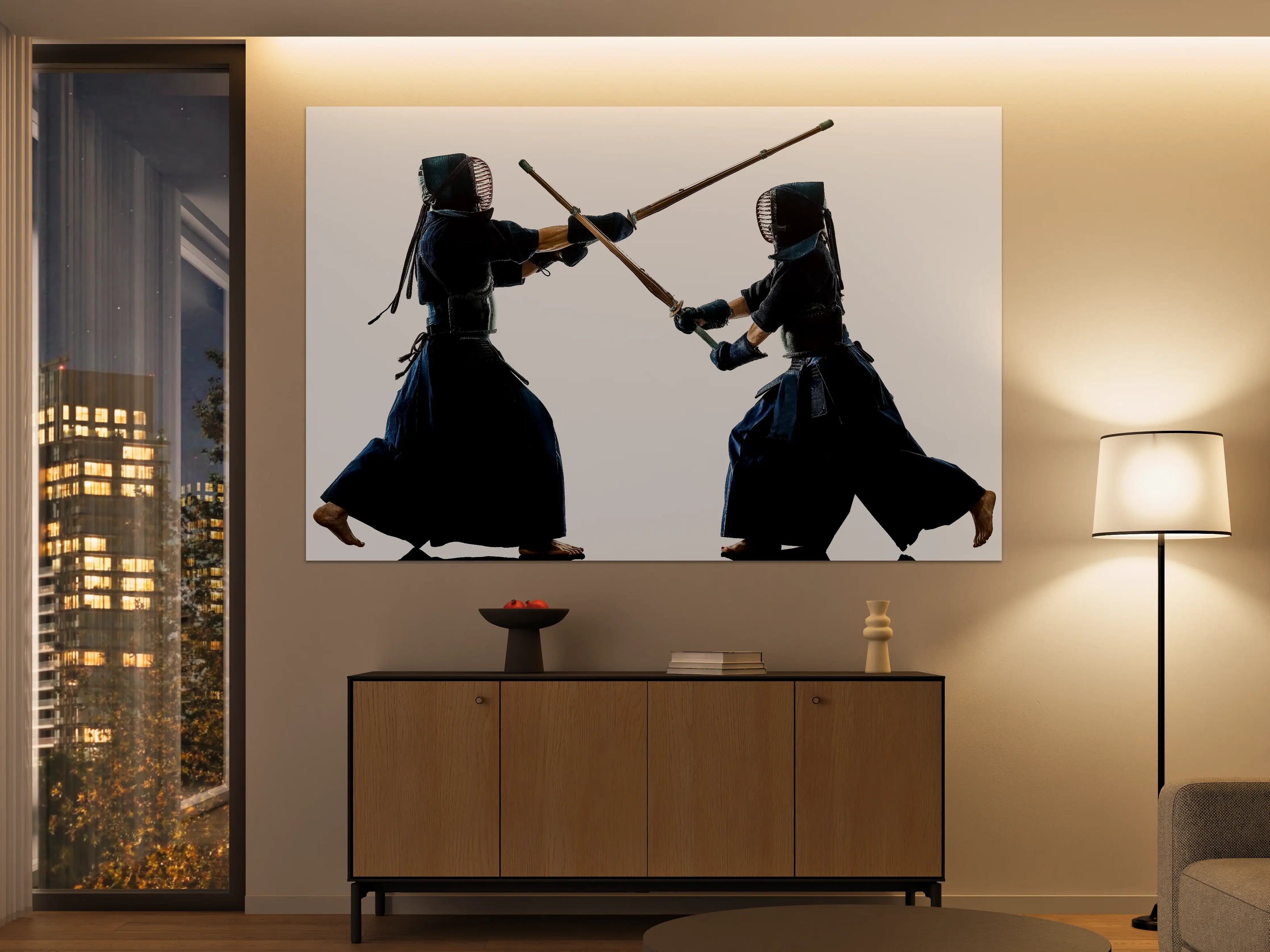 Große Wandbilder - Kendo Kampfsport