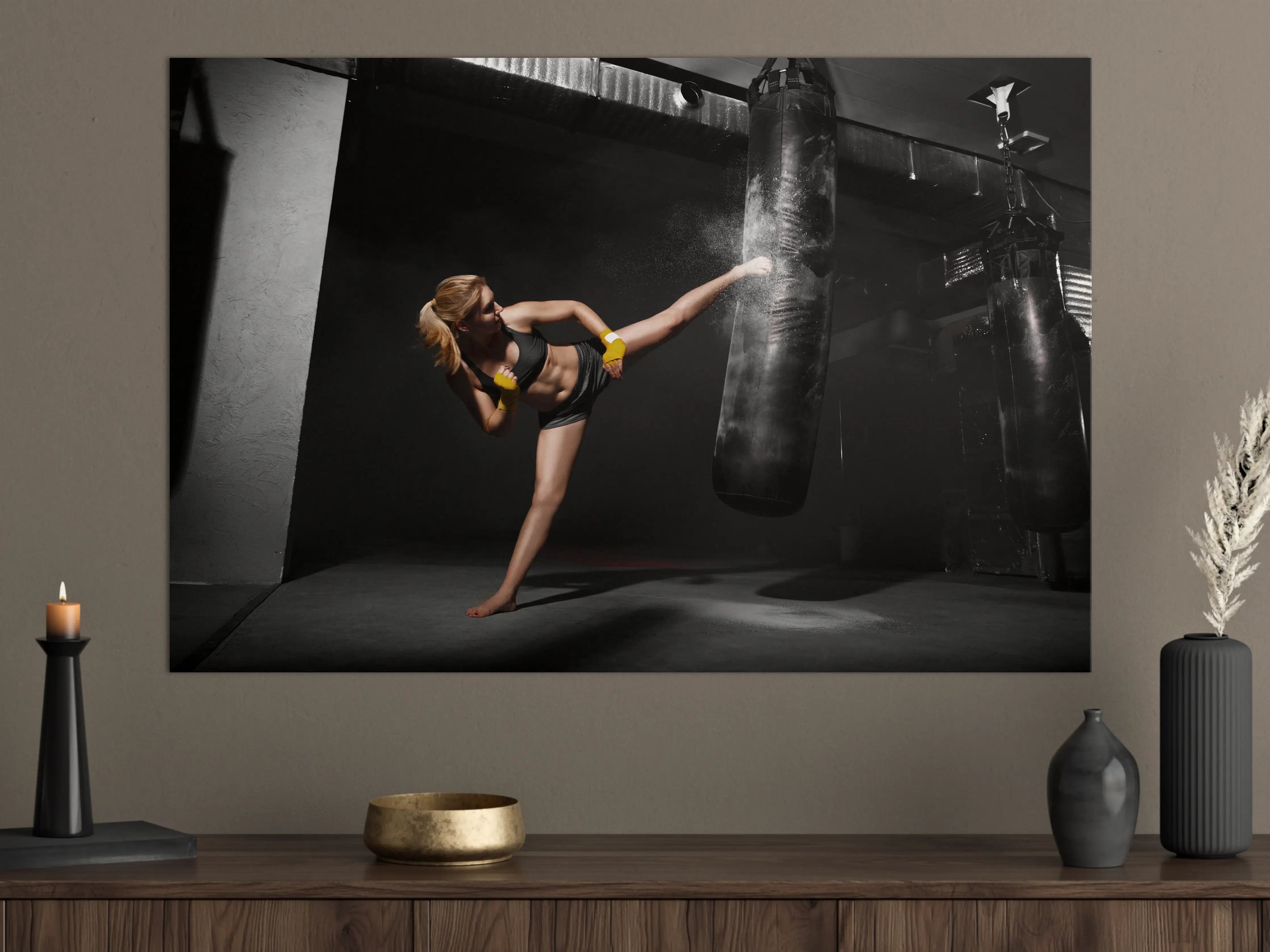 Große Wandbilder - Kickboxen Sport 2