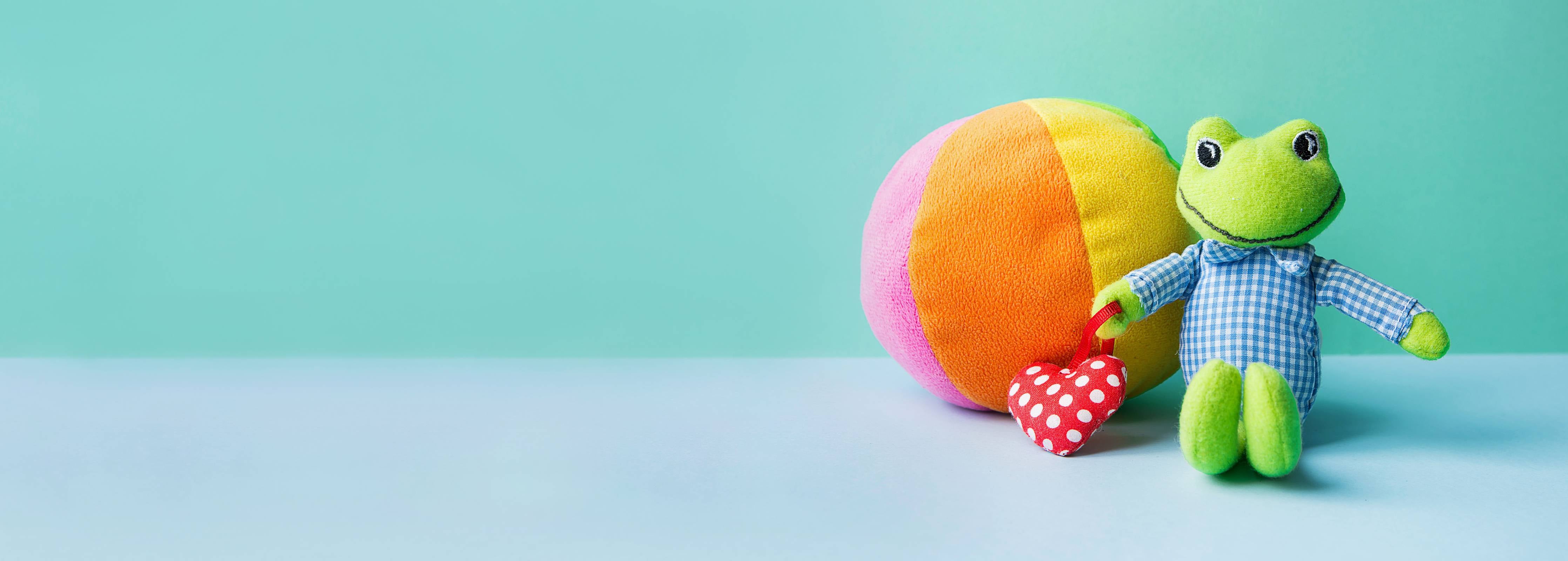 Große Wandbilder-Kinderspielzeug Kleiner Frosch