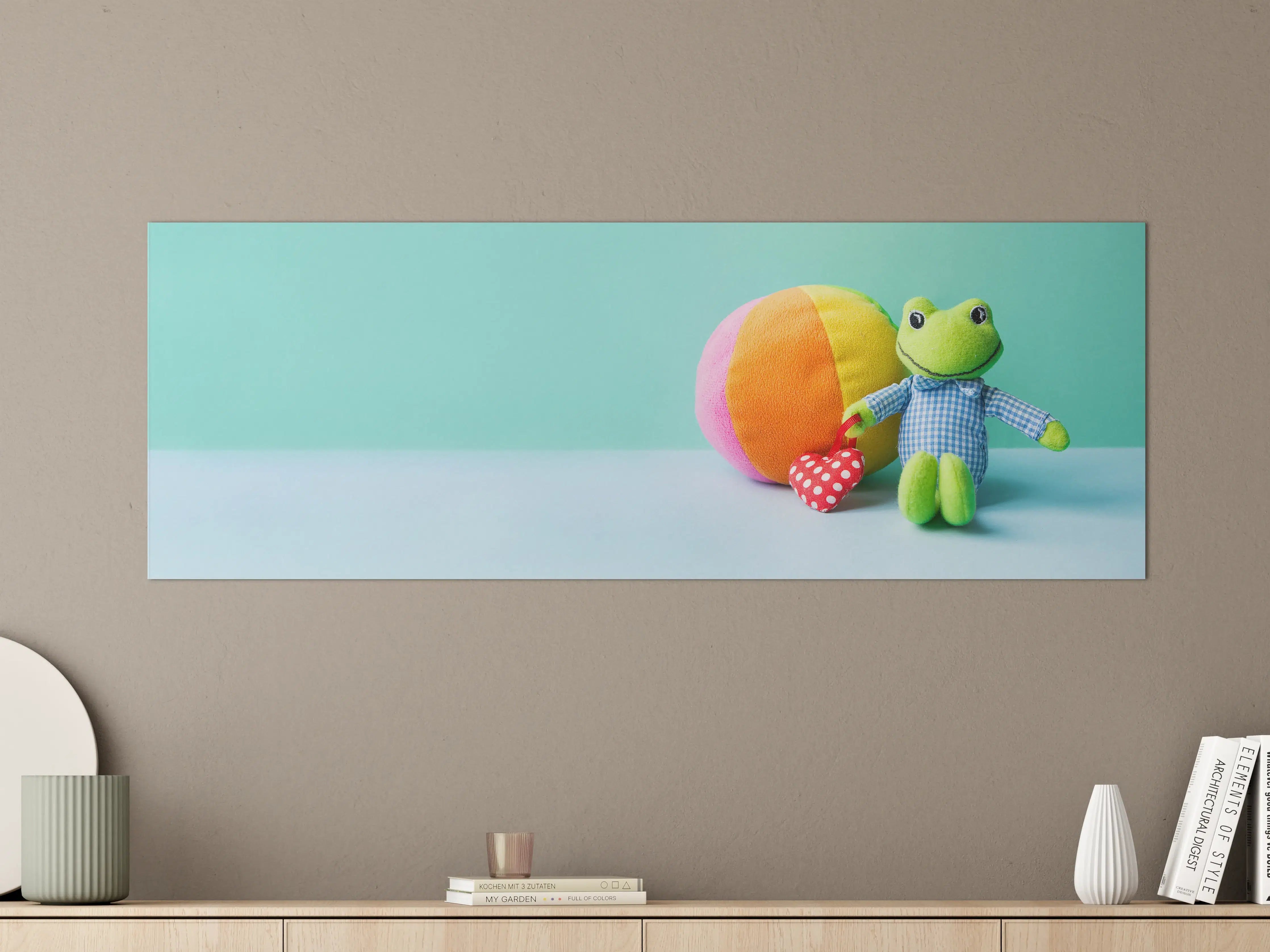 Große Wandbilder - Kinderspielzeug Kleiner Frosch