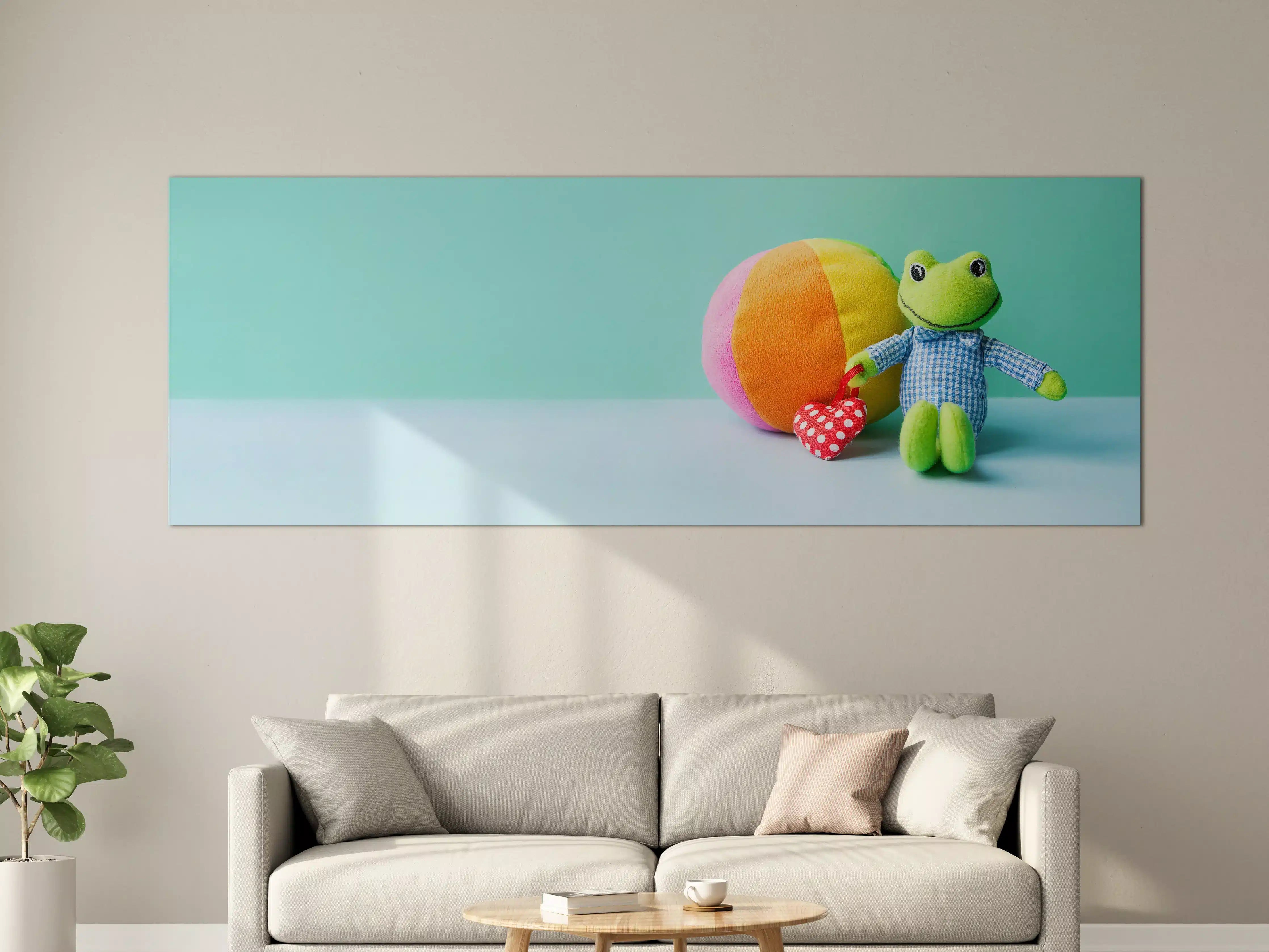 Große Wandbilder - Kinderspielzeug Kleiner Frosch