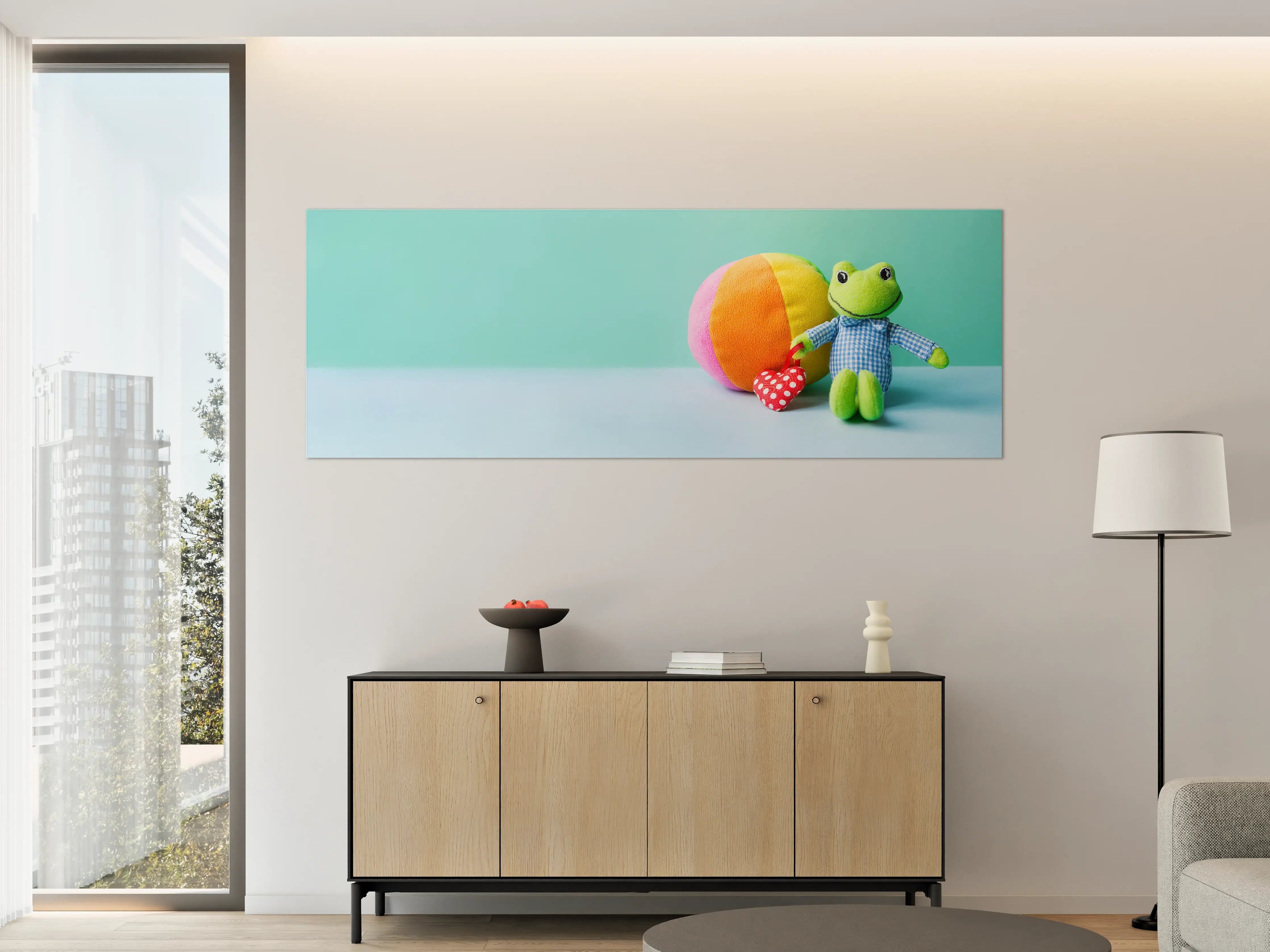 Große Wandbilder - Kinderspielzeug Kleiner Frosch