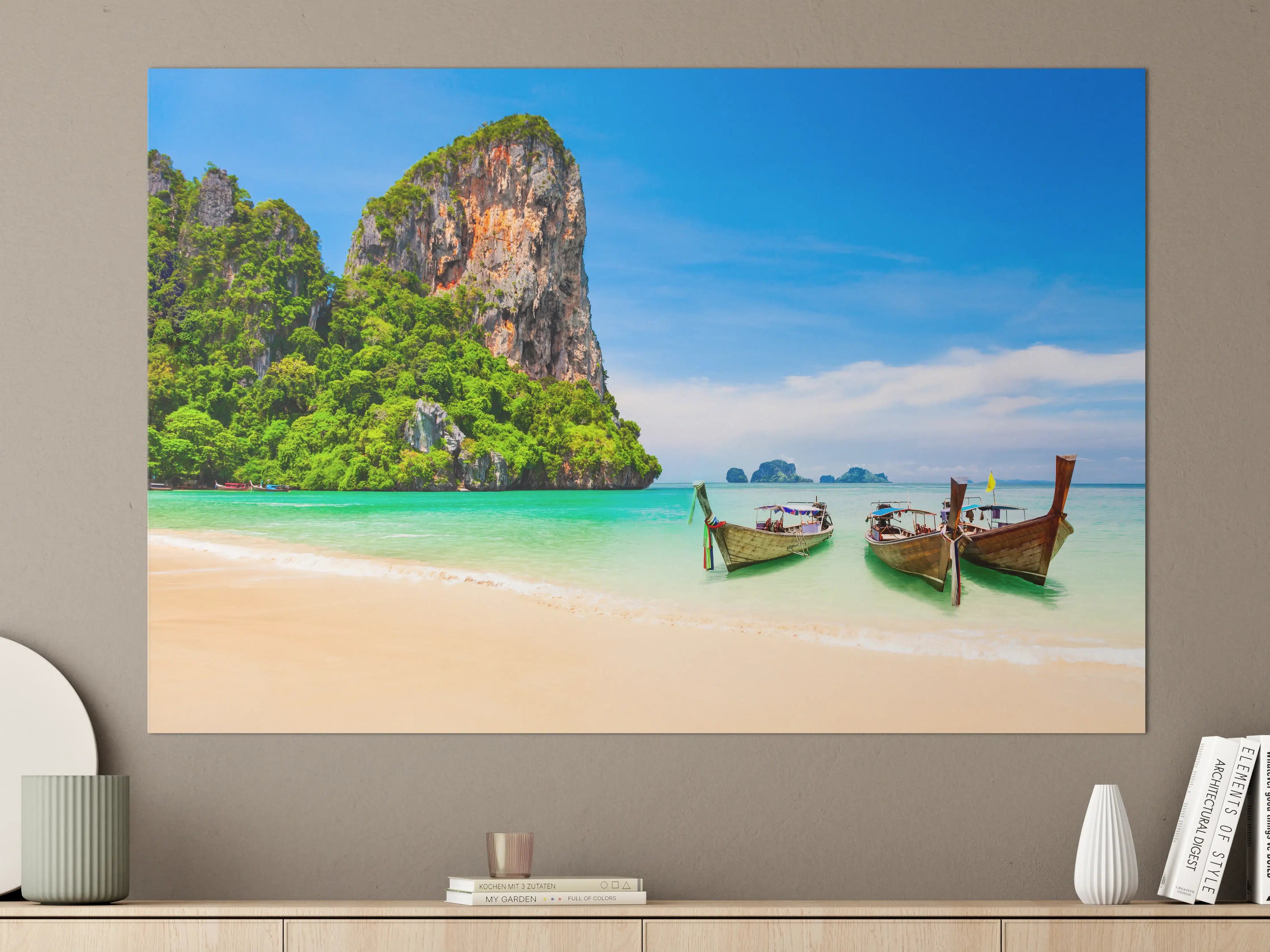 Große Wandbilder - Klarwasserstrand in Thailand