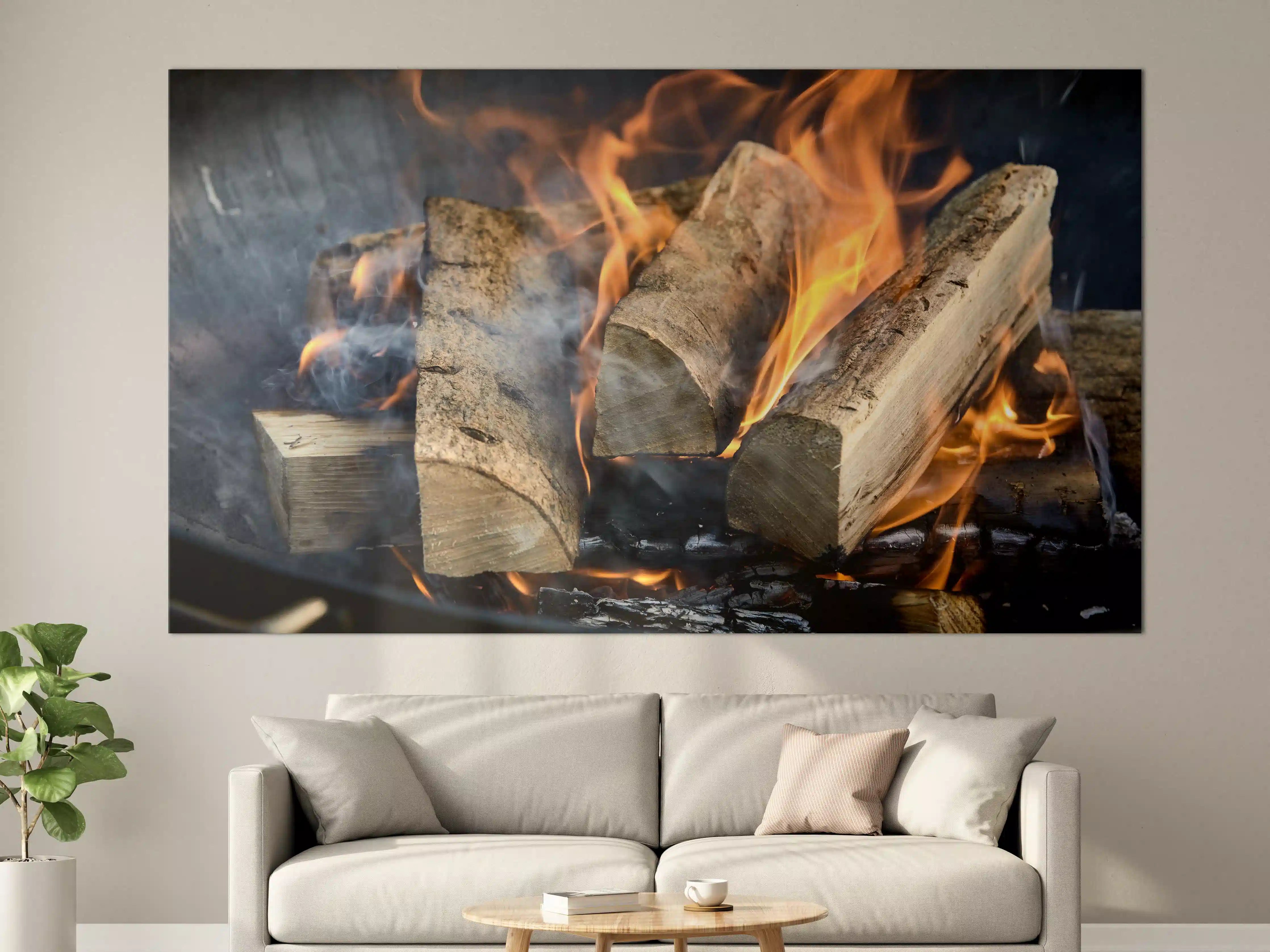 Große Wandbilder - Klassisches Feuer
