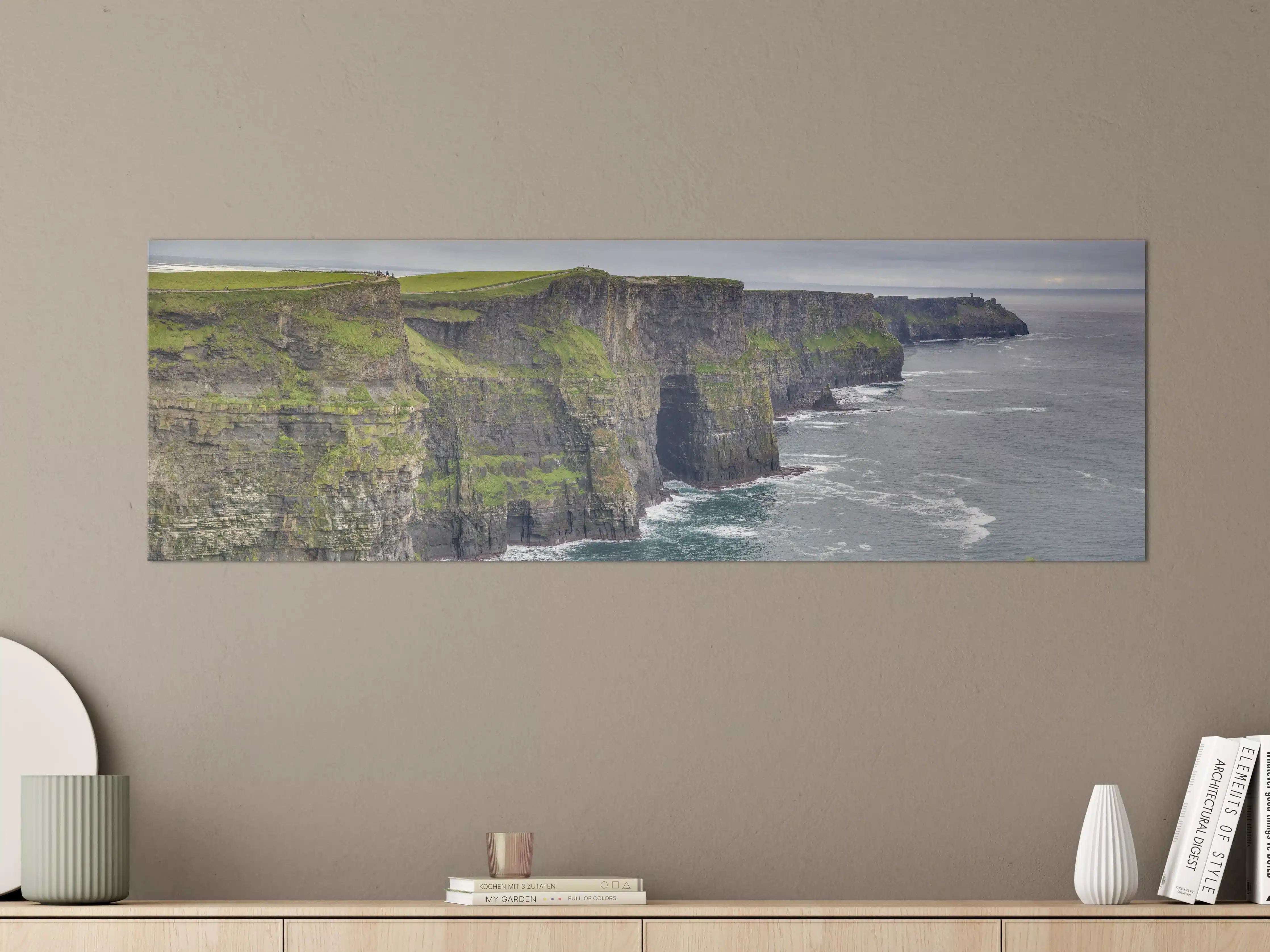 Große Wandbilder - Klippenlinie in Kerry - Irland
