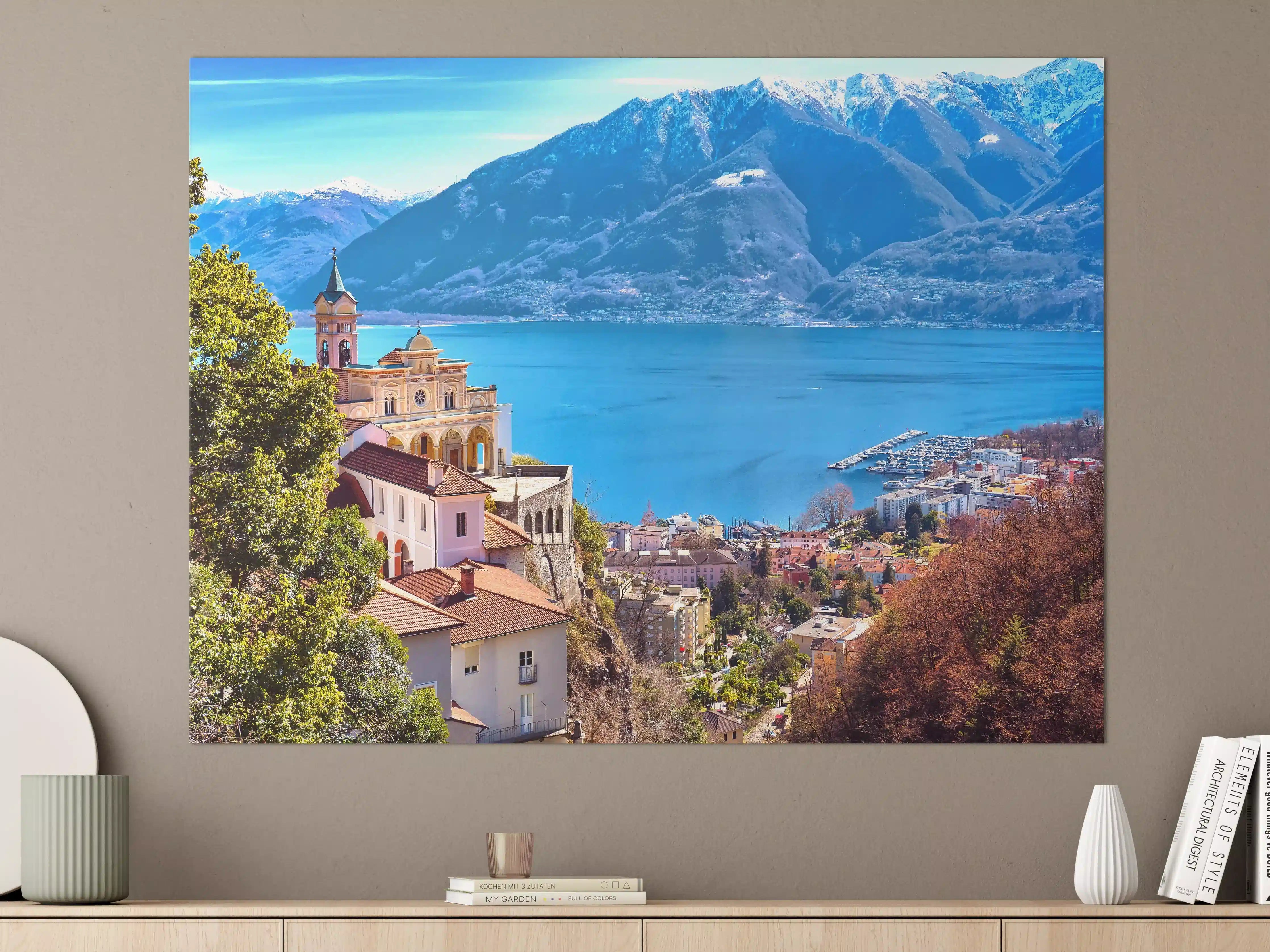 Große Wandbilder - Kloster in Locarno