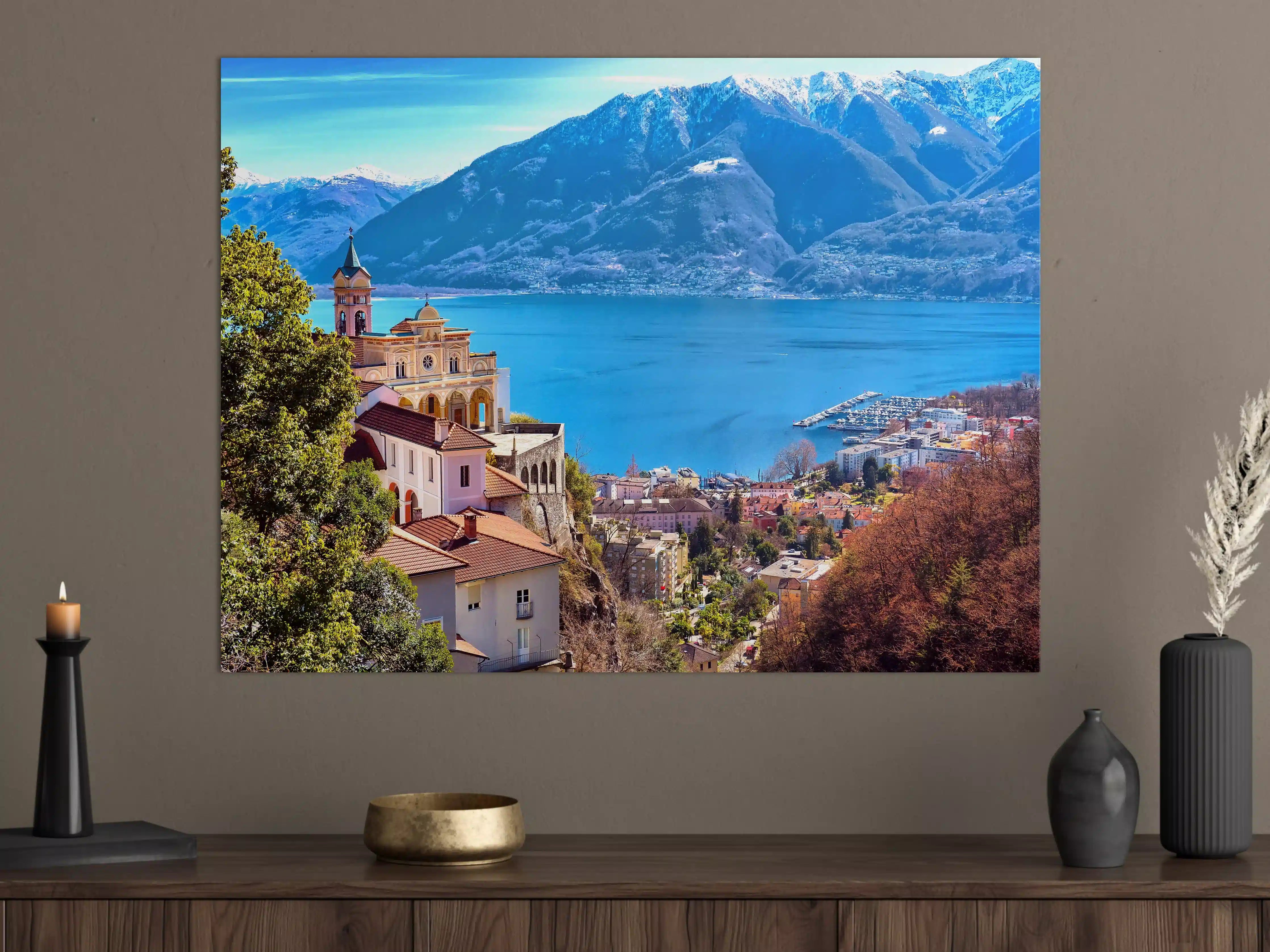 Große Wandbilder - Kloster in Locarno