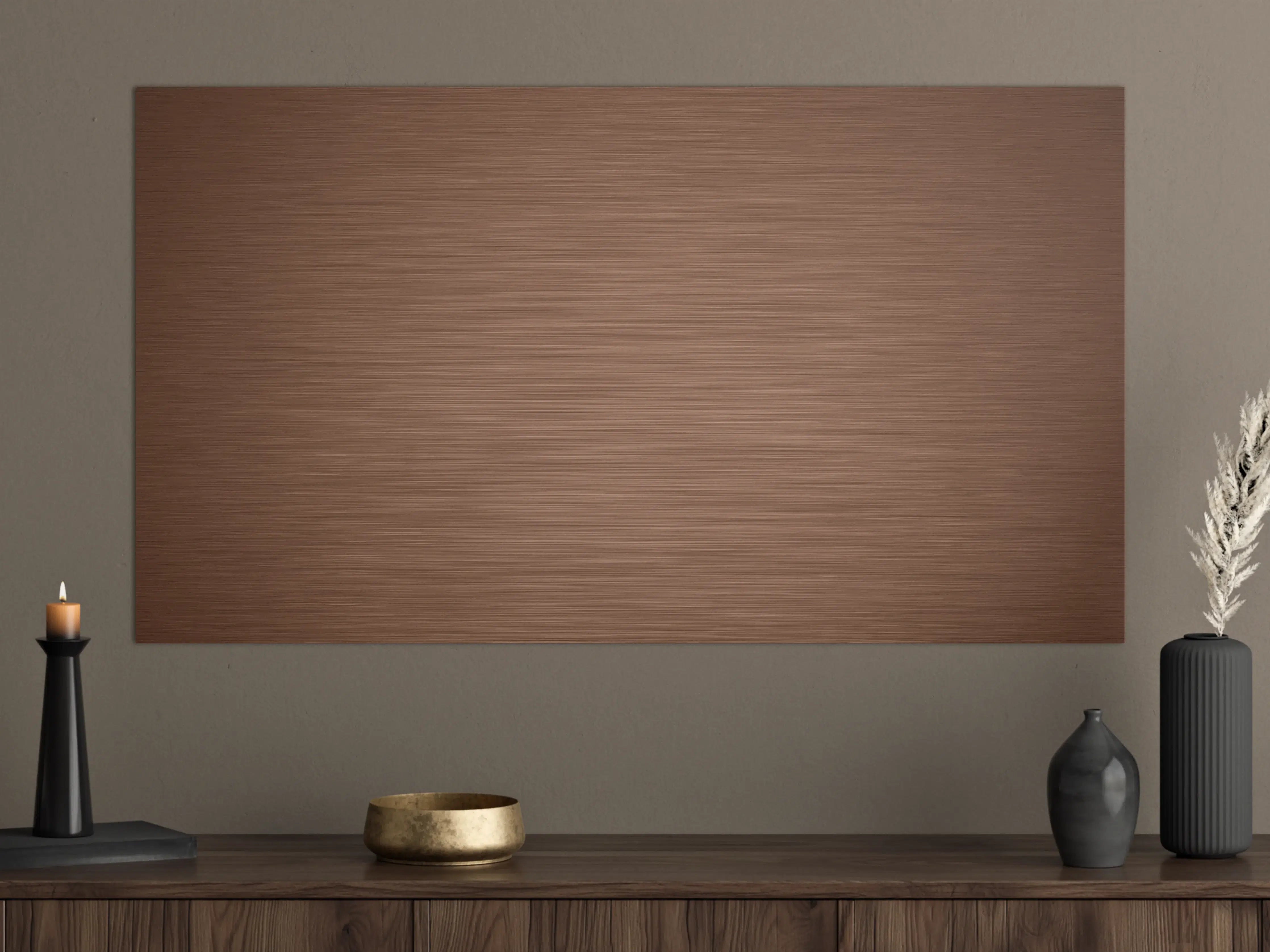 Große Wandbilder - Kupfer - ALU Prime - Metall Gebürstet