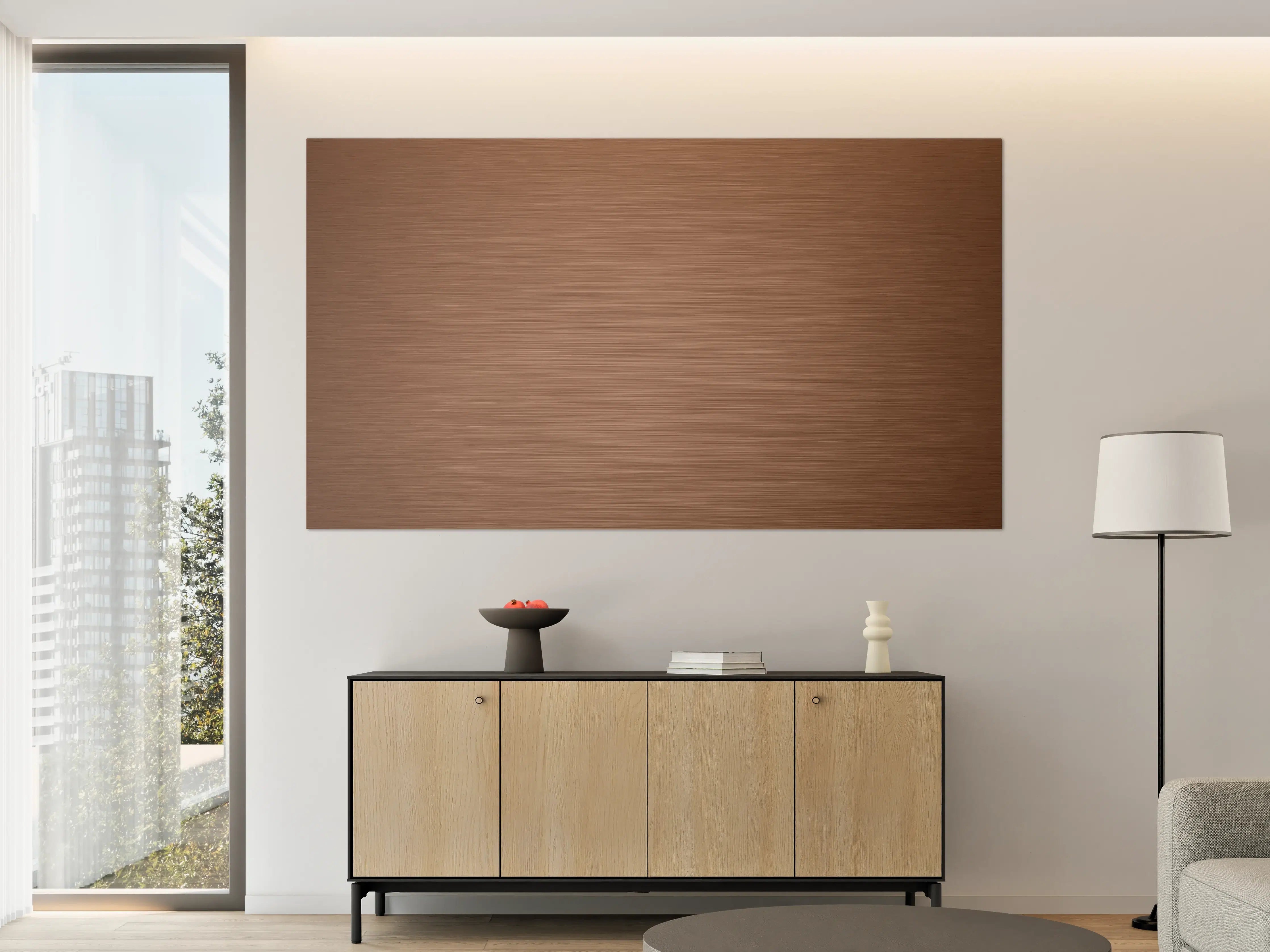 Große Wandbilder - Kupfer - ALU Prime - Metall Gebürstet