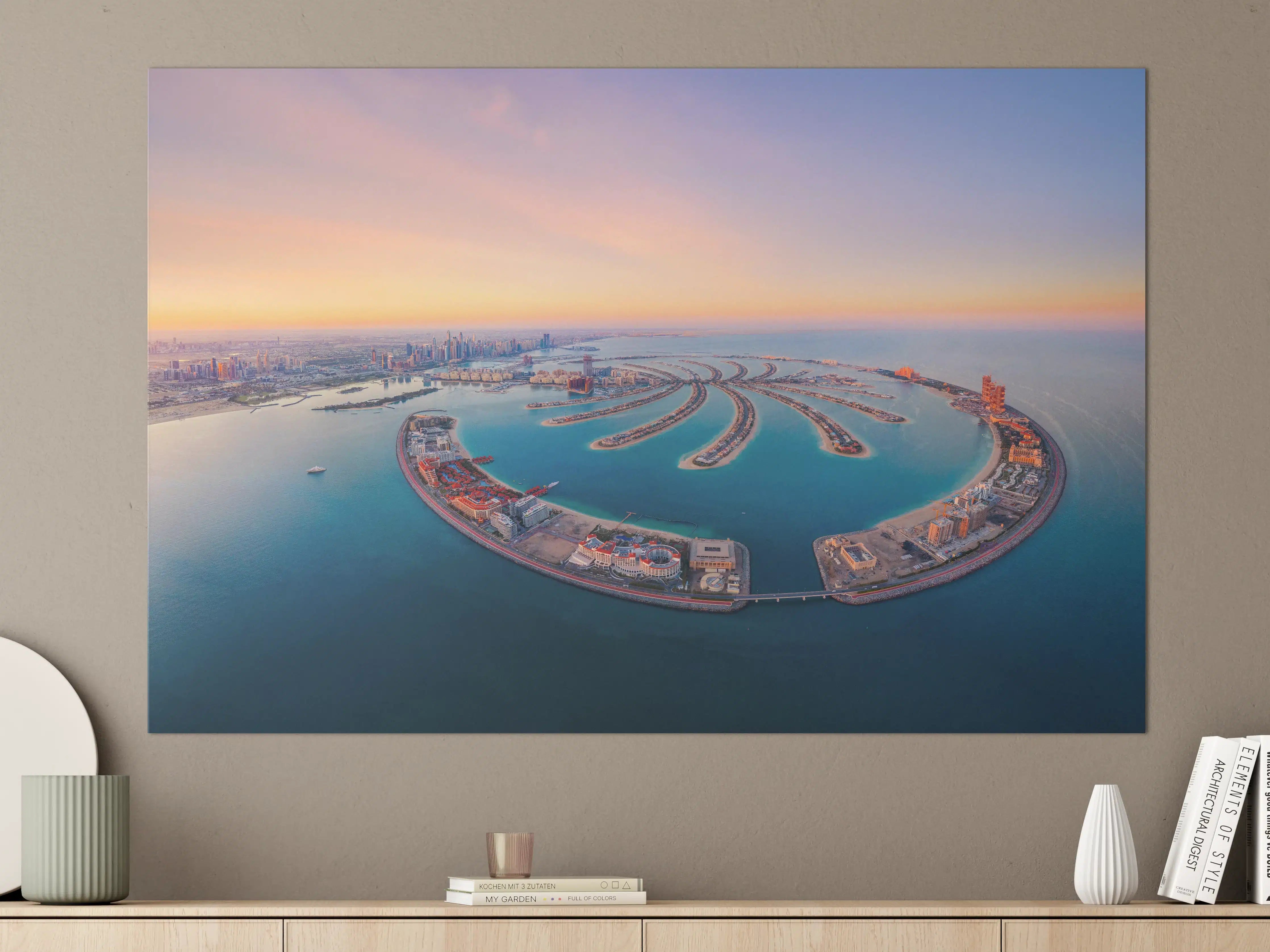 Große Wandbilder - Luftaufnahme von Palm Jumeirah