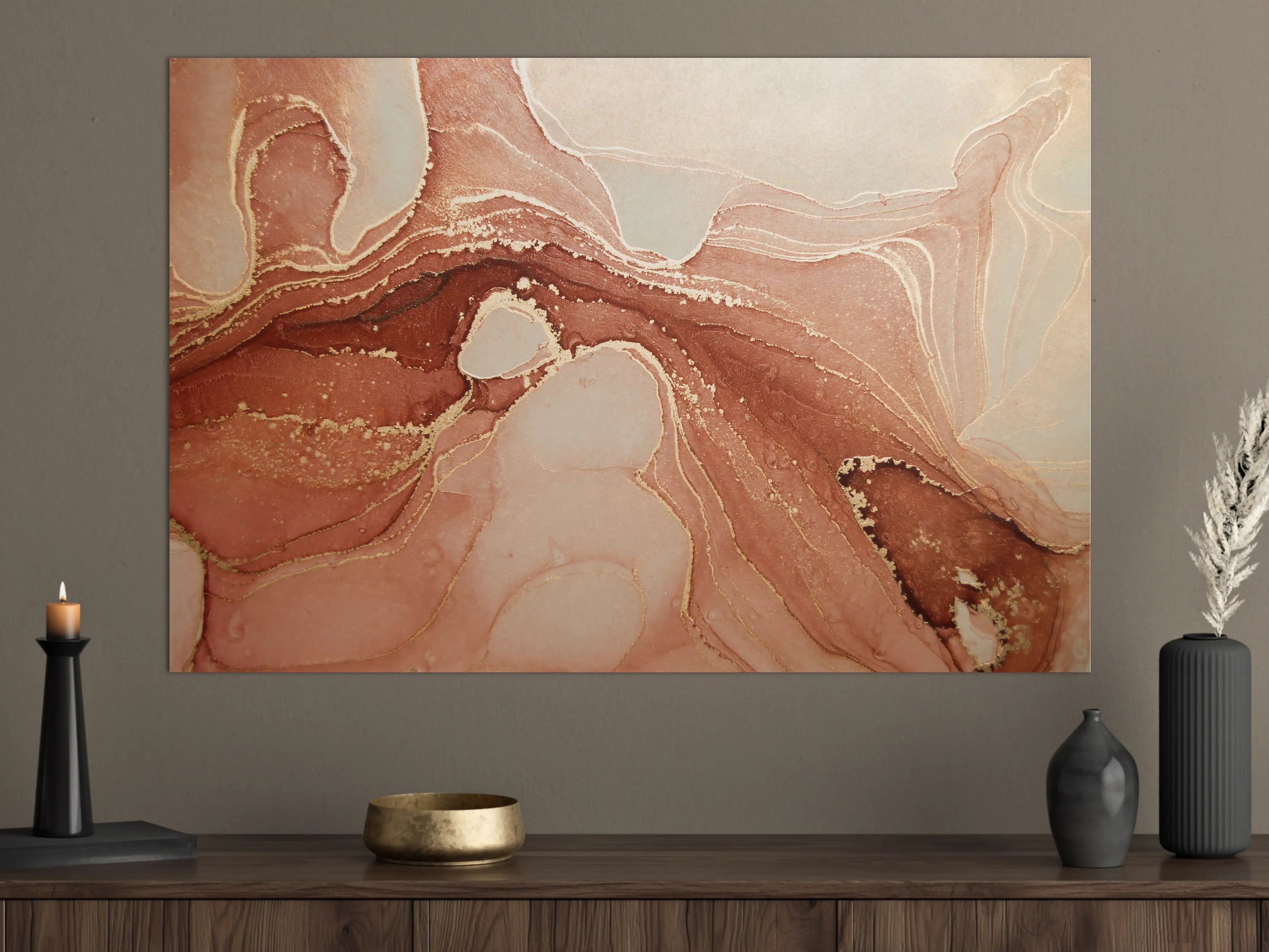Große Wandbilder - Luxuriöse Darstellung durch flüssige Kunst
