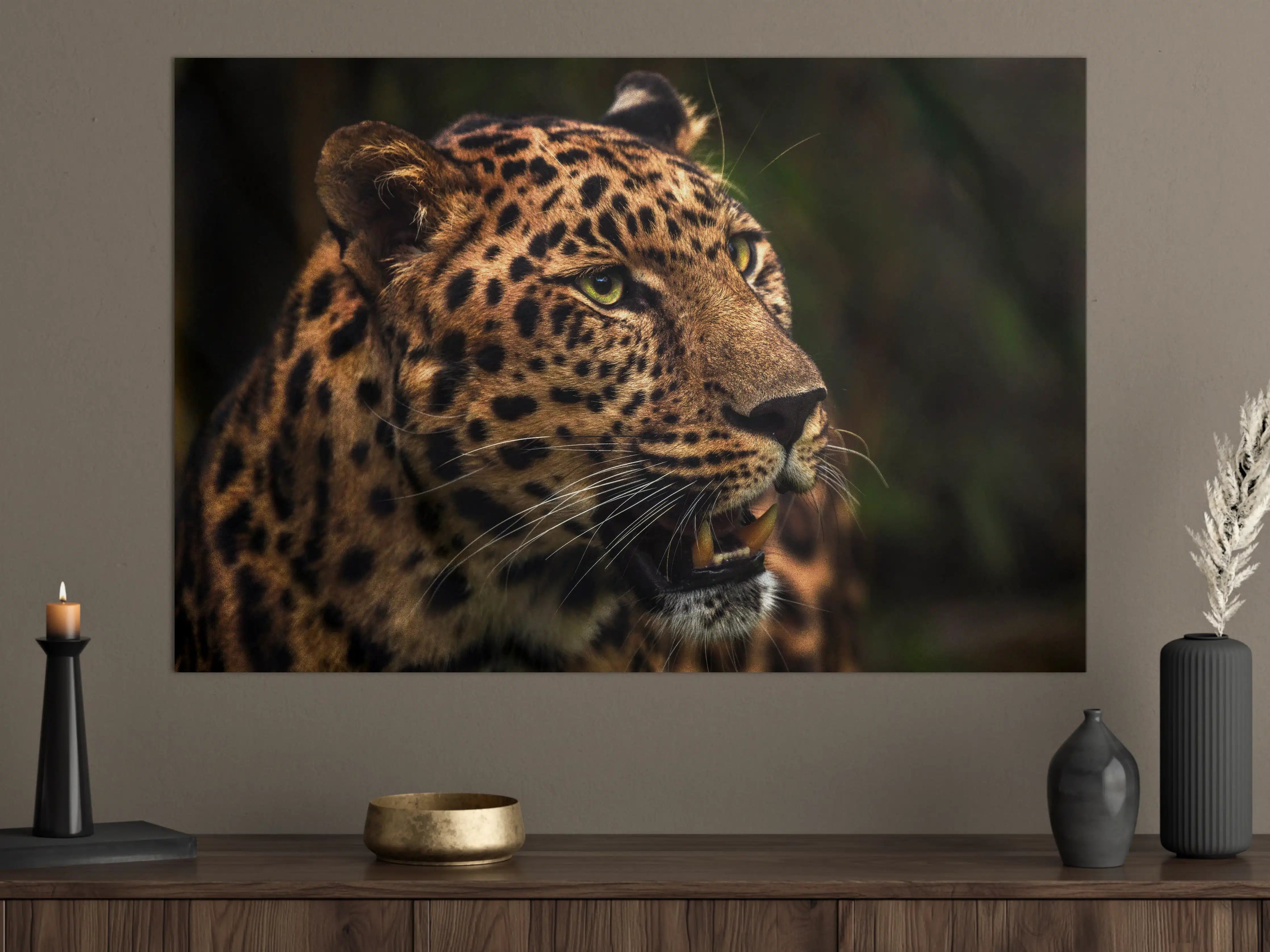 Große Wandbilder - Majestätischer Amur-Leopard