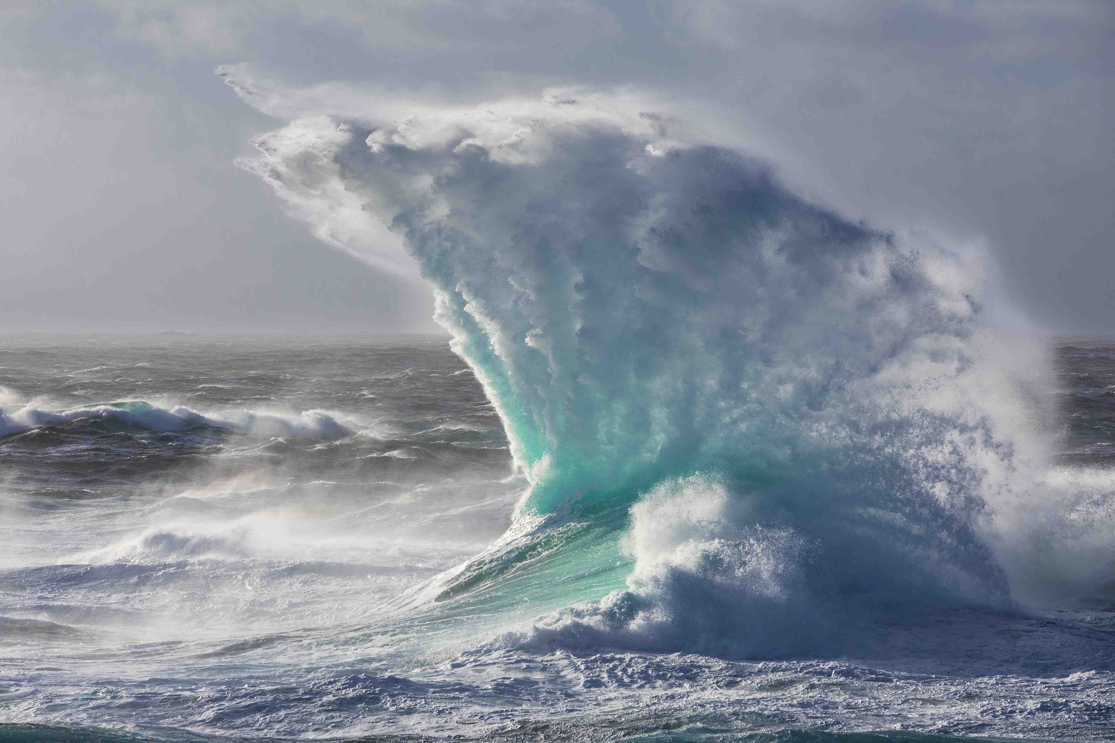 Große Wandbilder-Majestätischer Meereswellen-Sprung