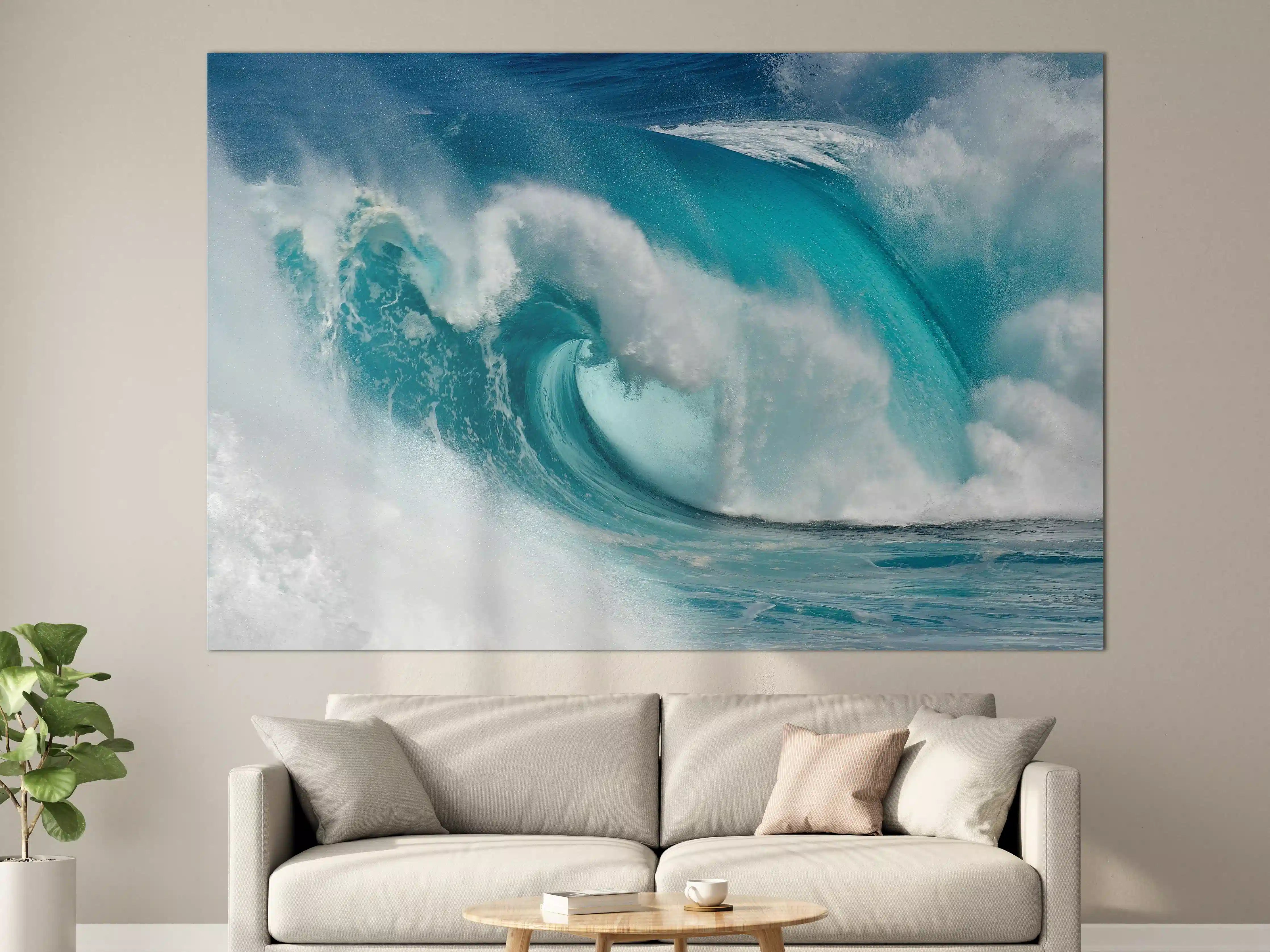 Große Wandbilder - Majestische Meereswelle