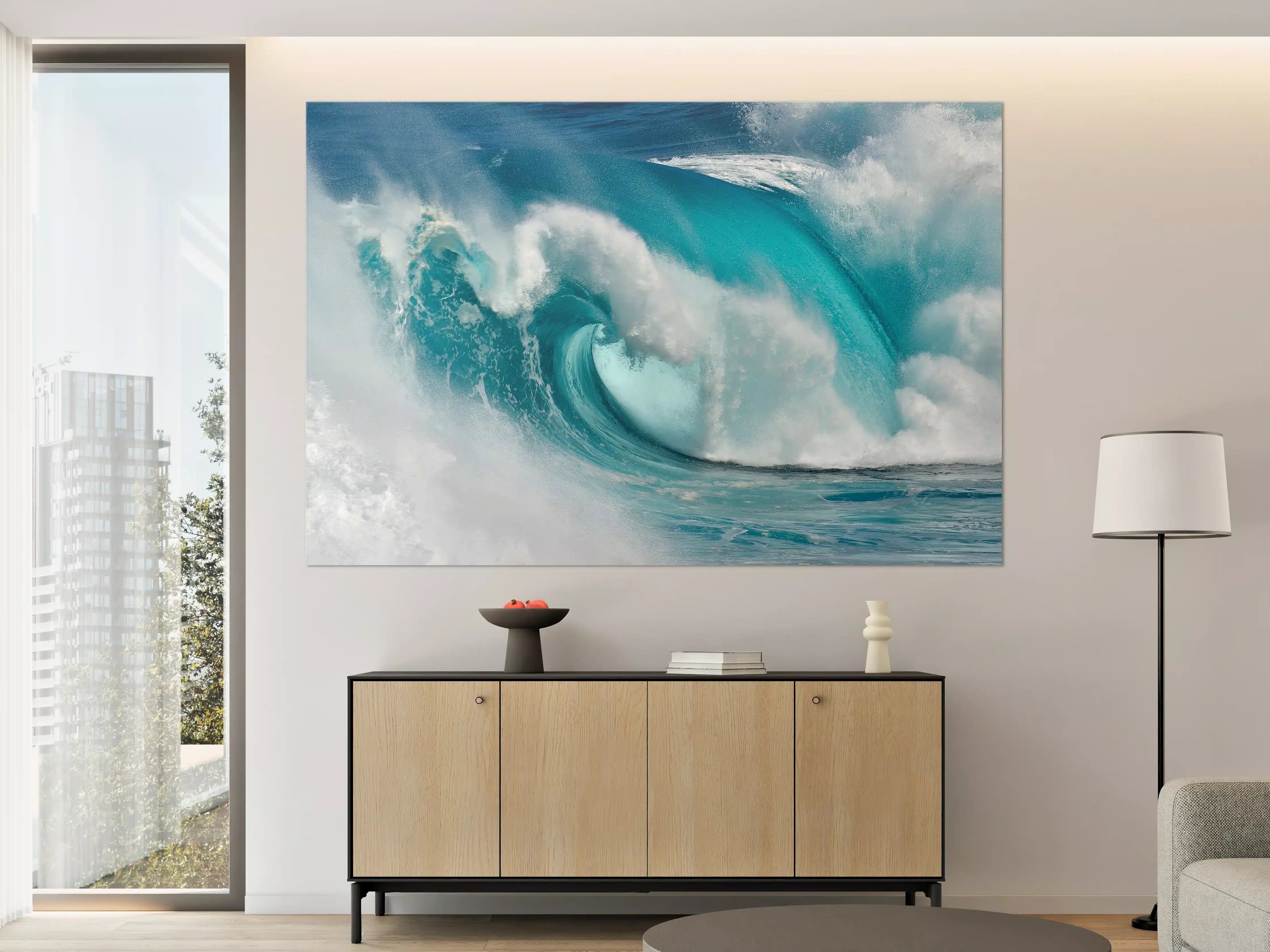 Große Wandbilder - Majestische Meereswelle