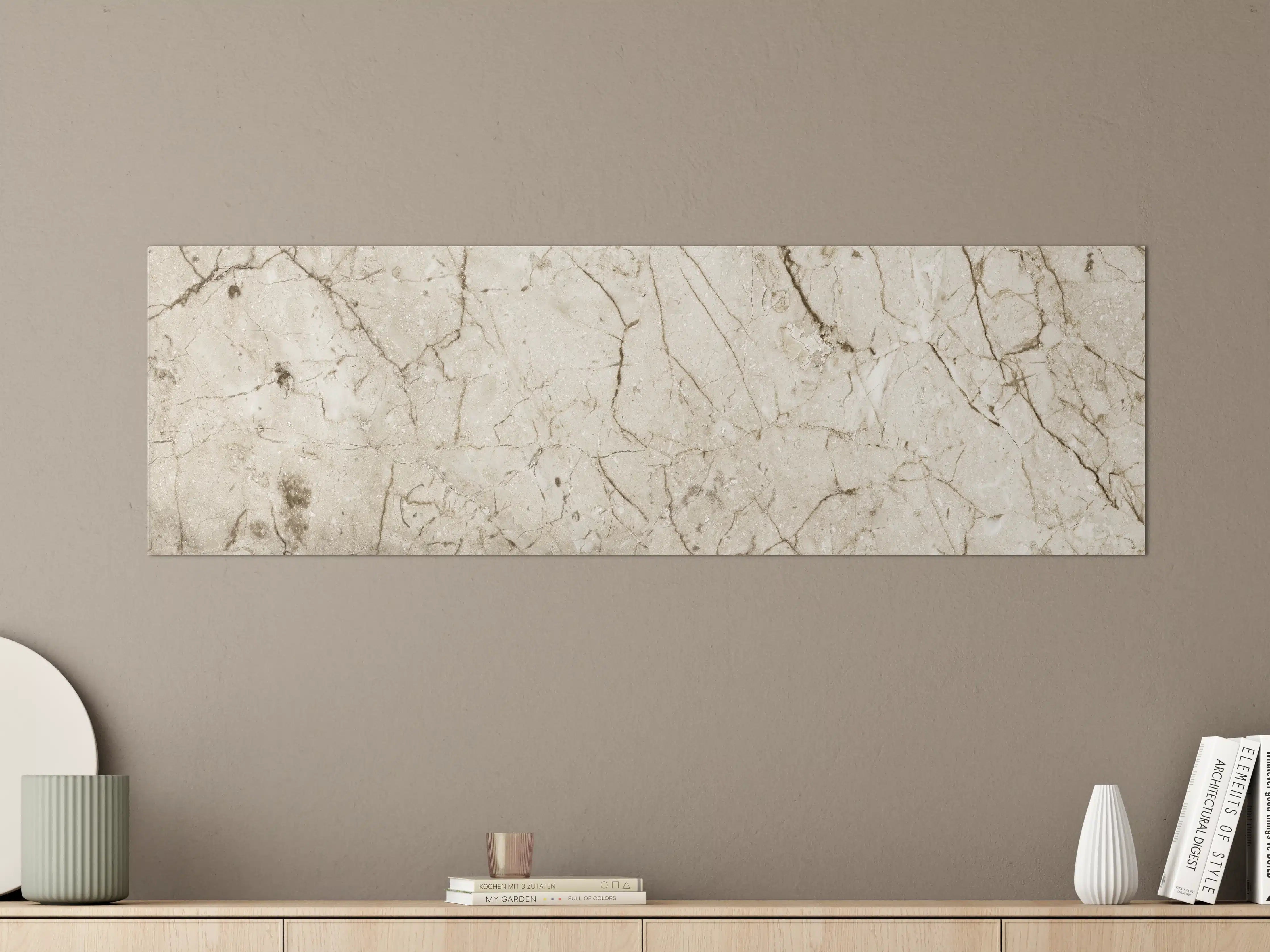 Große Wandbilder - Marmor Hintergrund - Beige