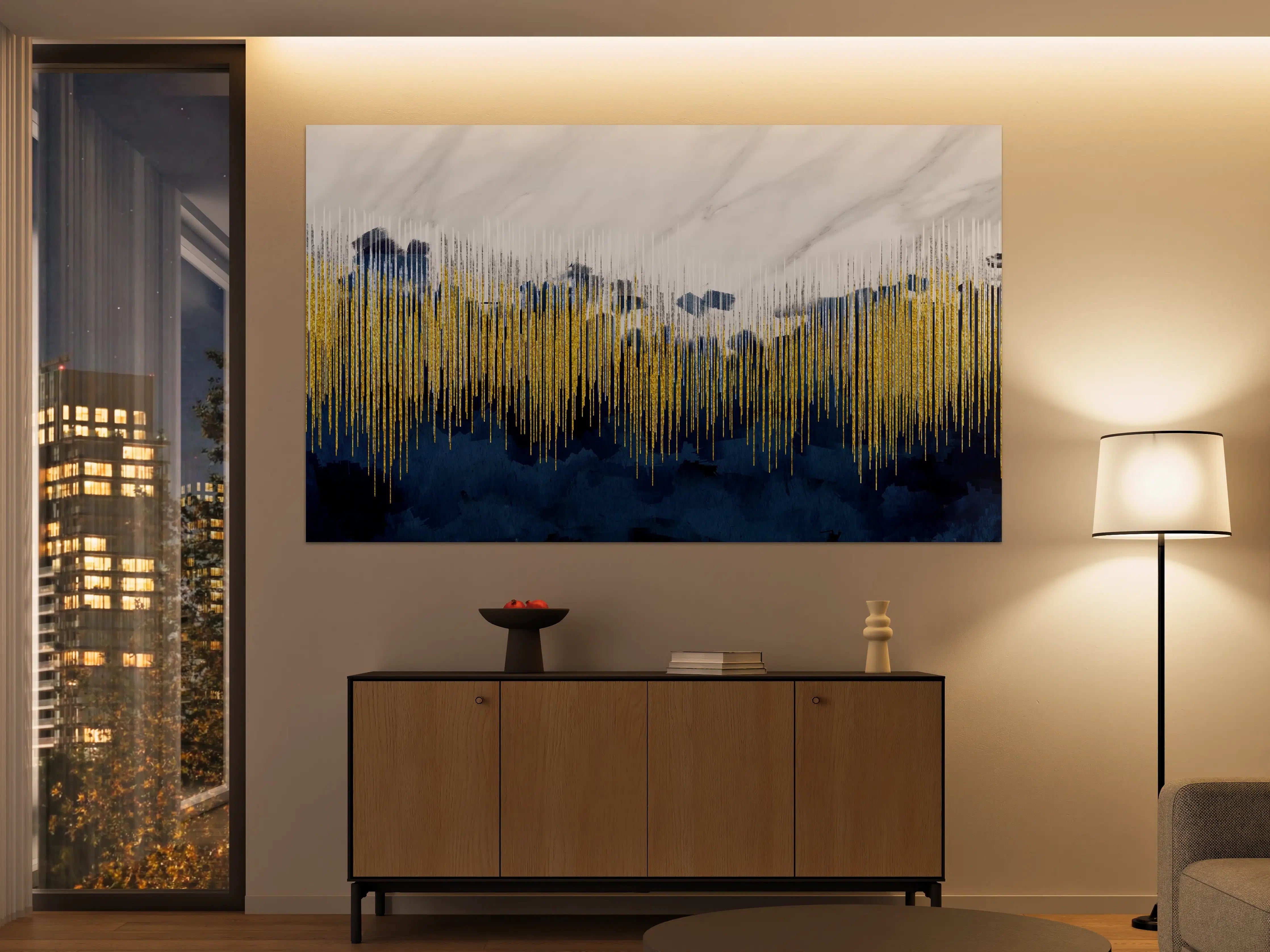 Große Wandbilder - Marmor Kunst Tapete - 3D
