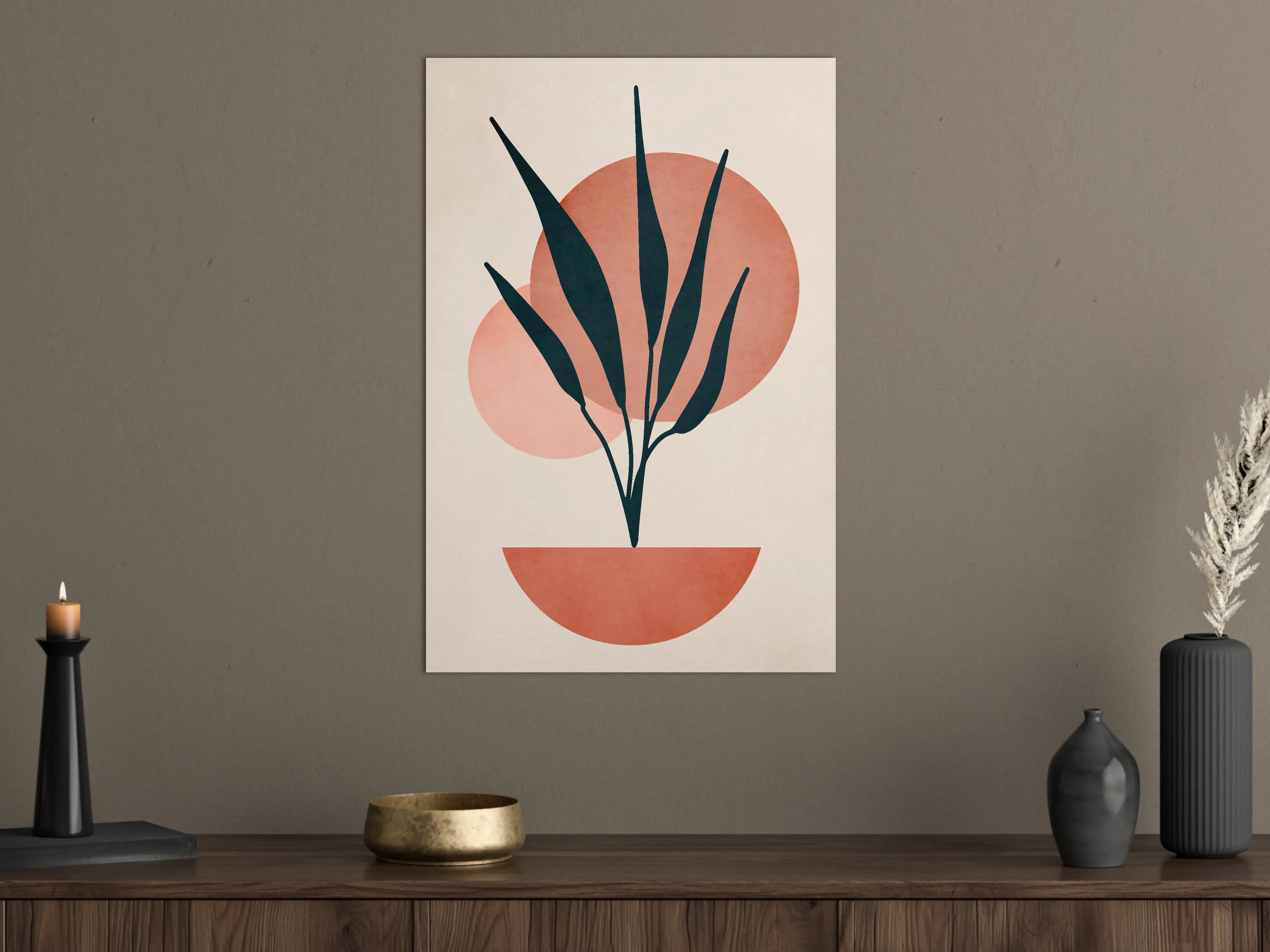 Große Wandbilder - Moderne Darstellung - Floral