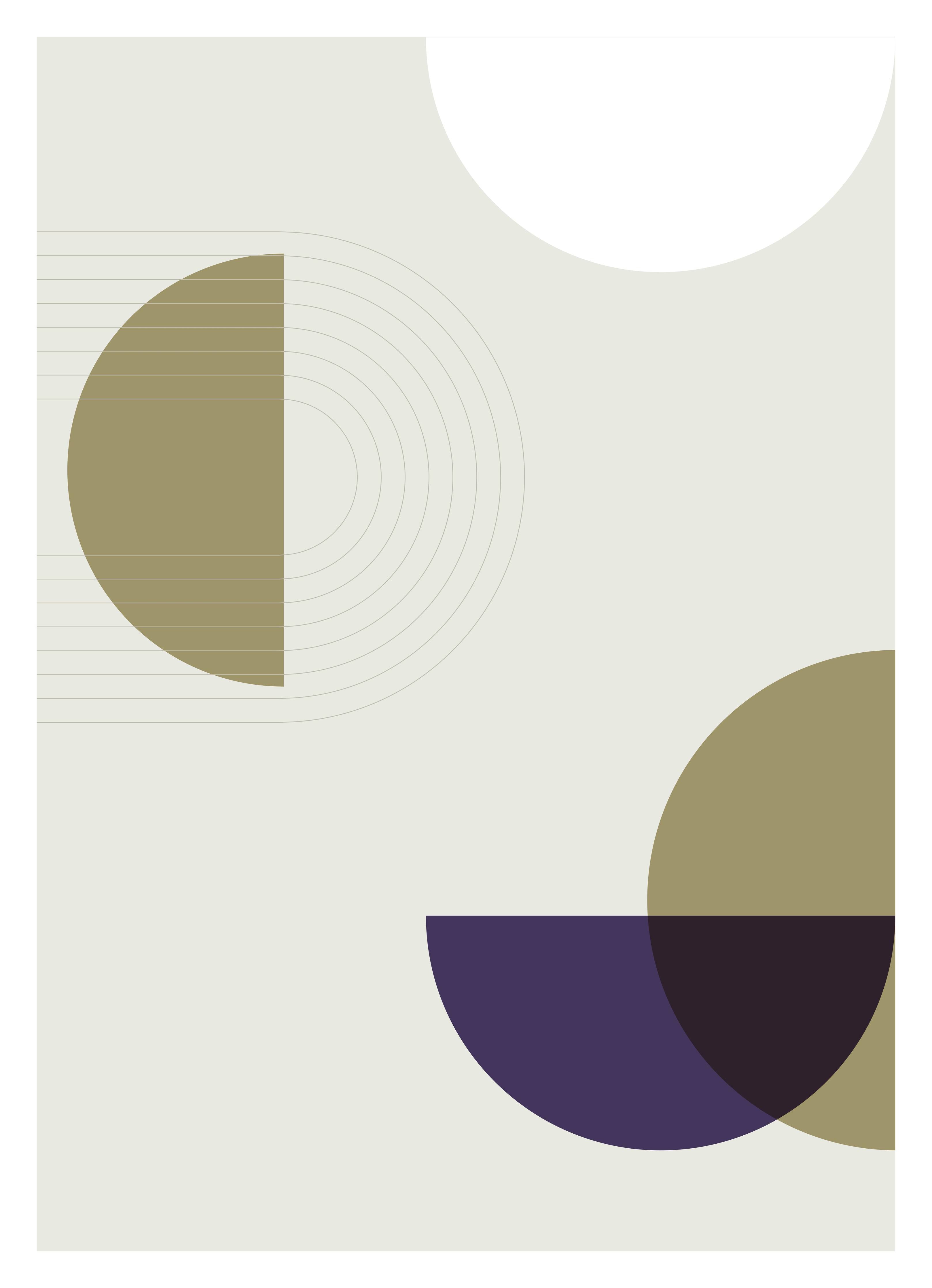 Große Wandbilder-Moderne Geometrische Wandkunst in Neutraltönen