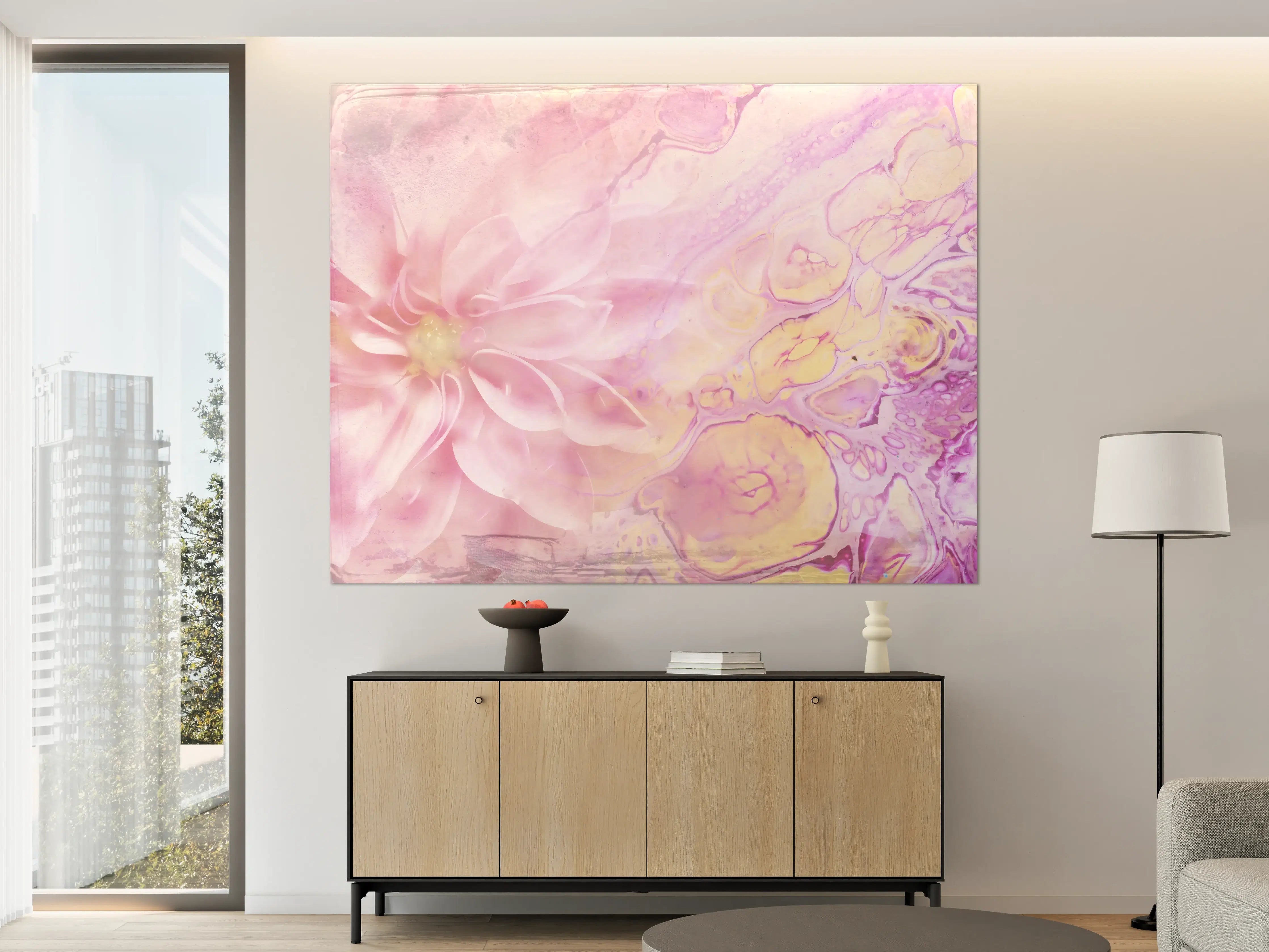 Große Wandbilder - Moderne Kunst - Floral