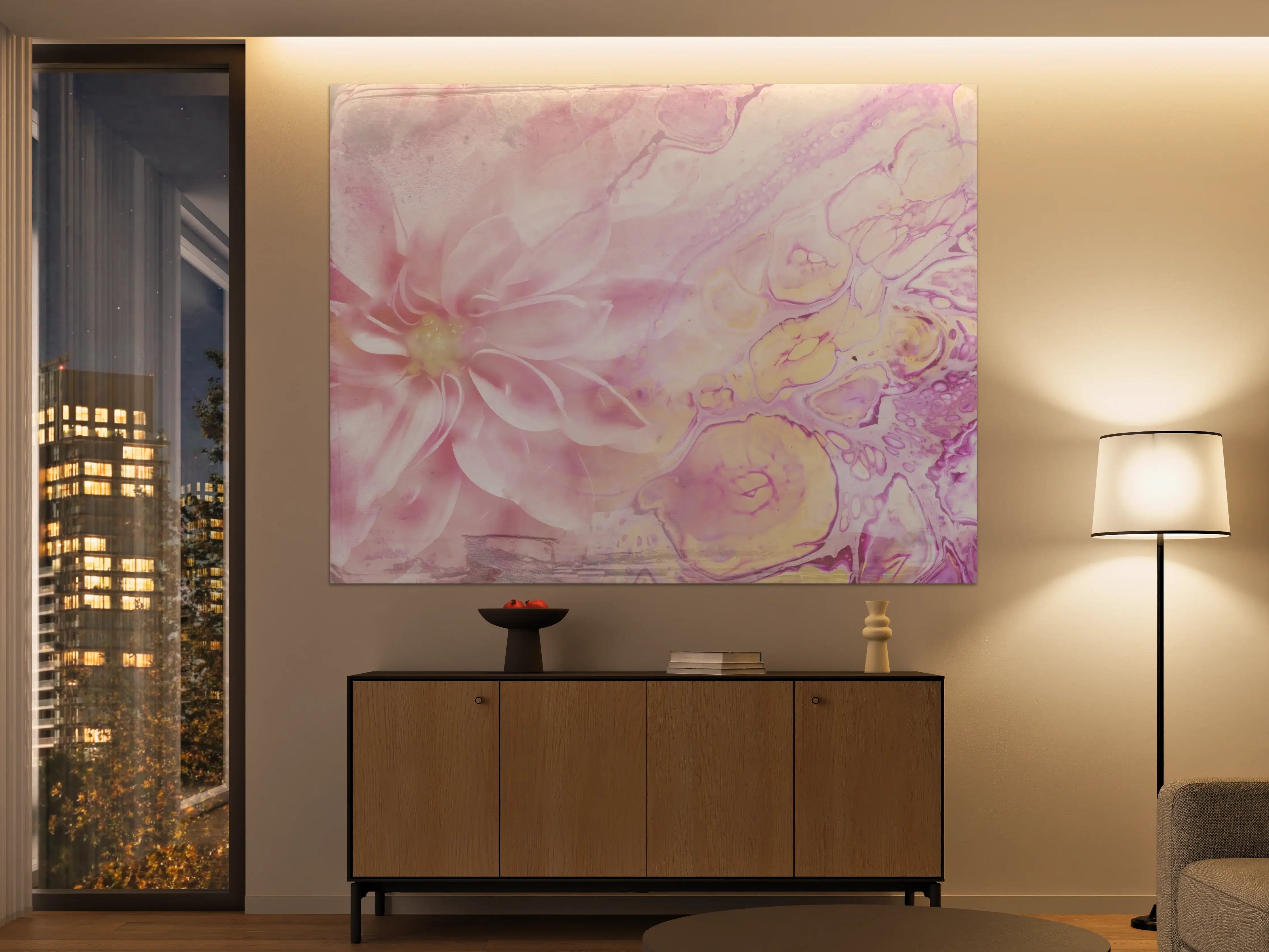 Große Wandbilder - Moderne Kunst - Floral