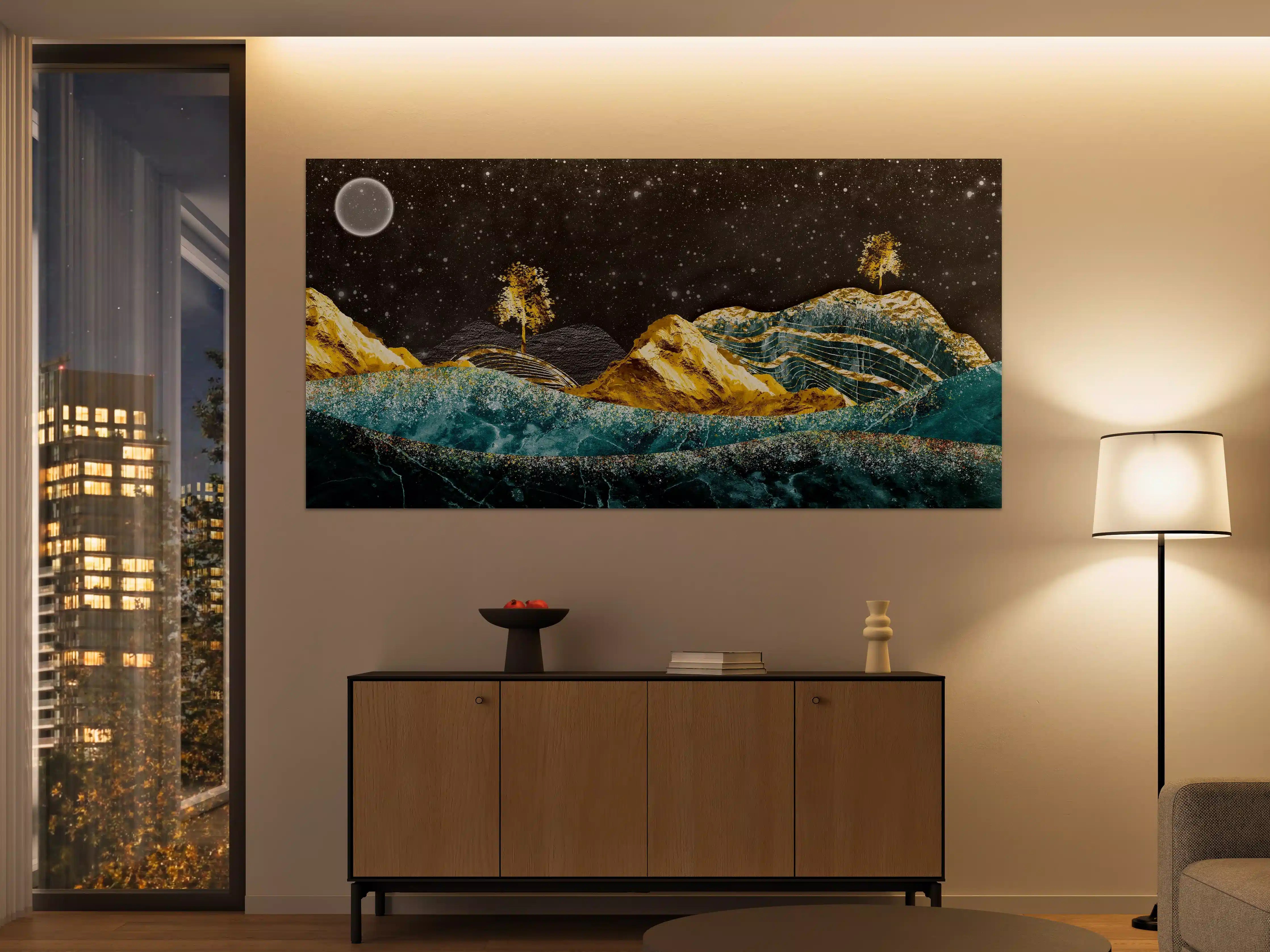 Große Wandbilder - Moderne Kunst - Landschaft