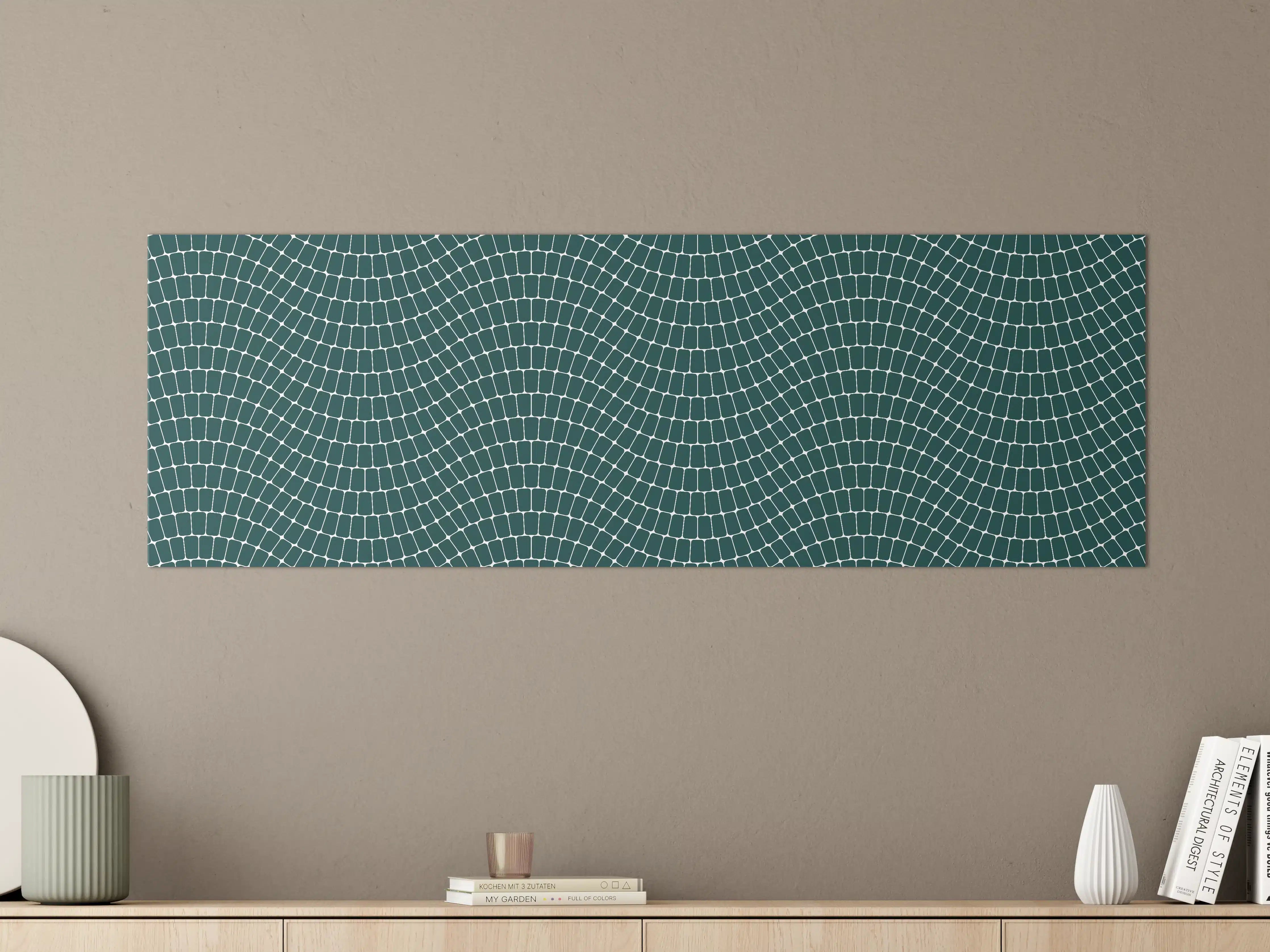 Große Wandbilder - Moderne Marmor-Textur in Blau-Grün