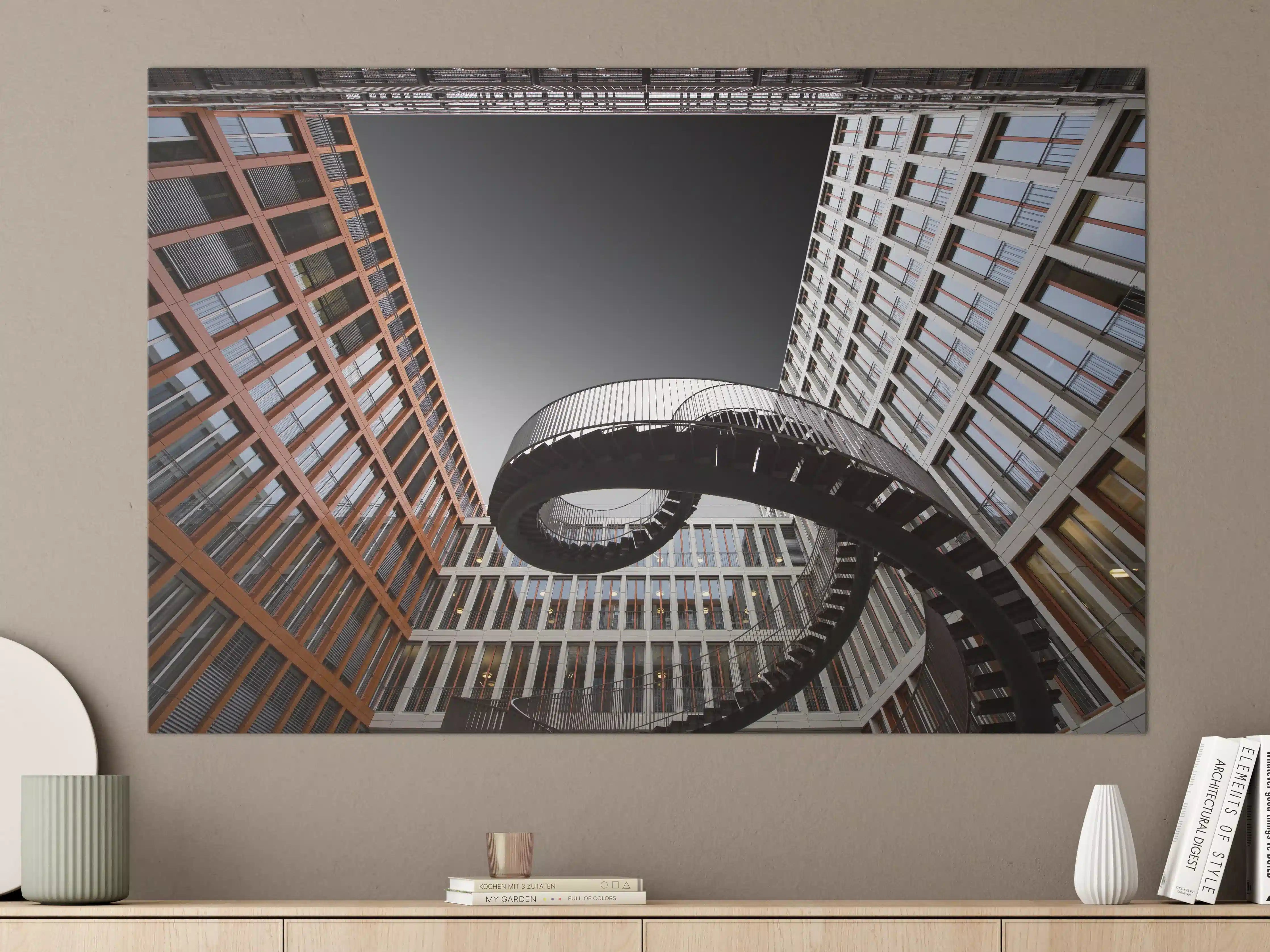 Große Wandbilder - Moderne Treppen