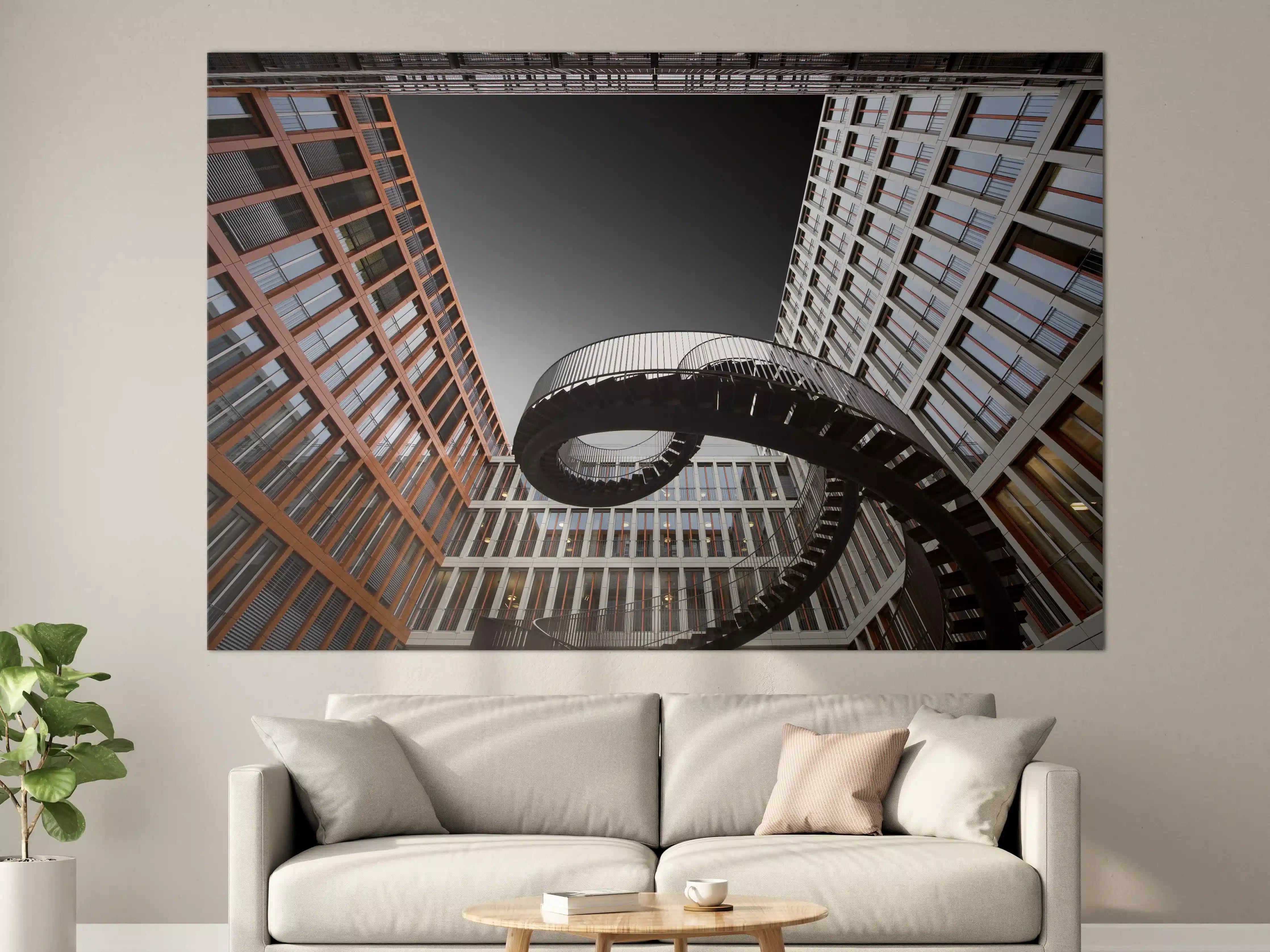 Große Wandbilder - Moderne Treppen